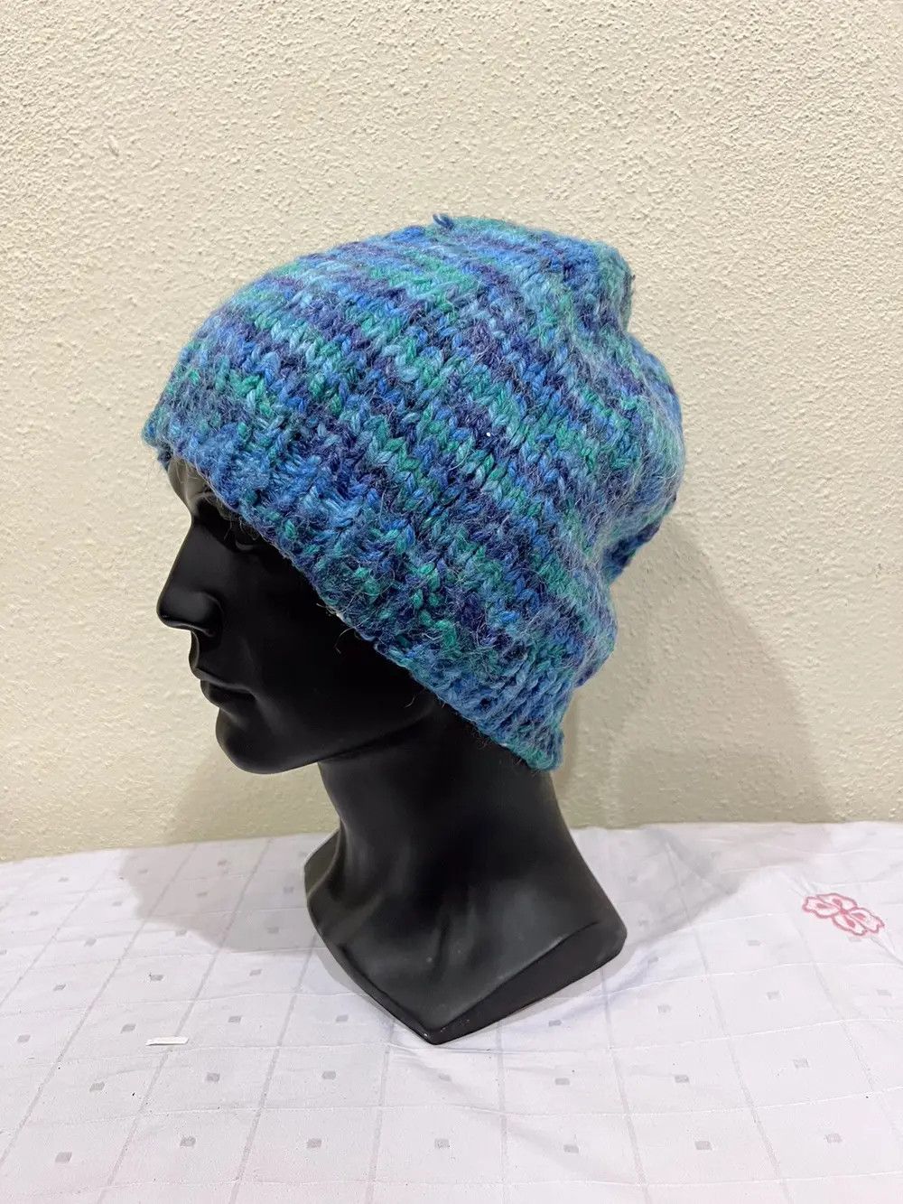 Japanese Brand Japanese Brand Knit Beanie Hat Size ONE SIZE - 1 Thumbnail