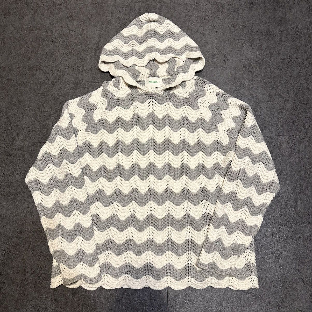 YITAI YITAI KNIT SHALE STITCH HOODIE Size US L / EU 52-54 / 3 - 5 Thumbnail
