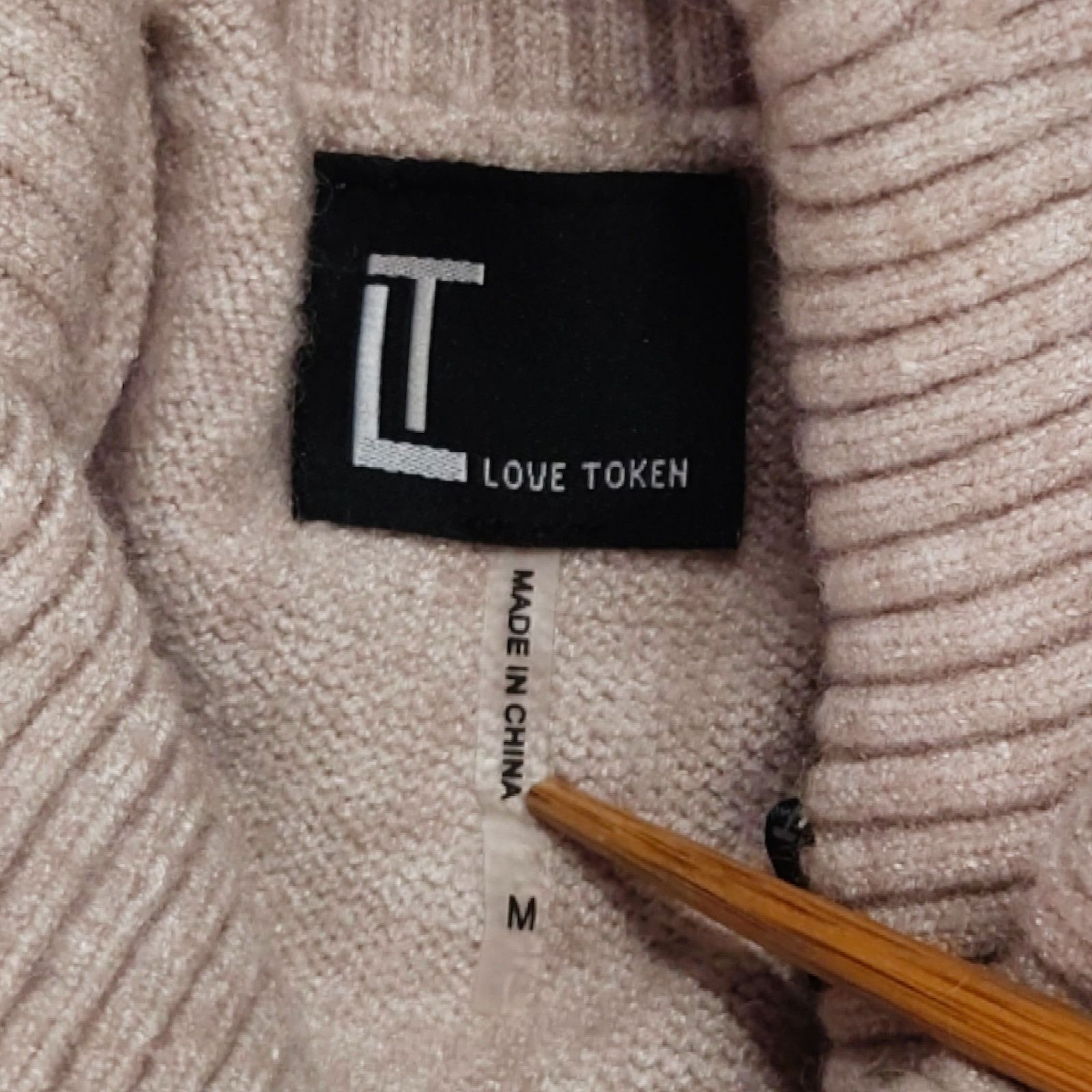 Other EUC Love Token Open Sides Turtleneck Midi Sweater Dress Sz M Size M / US 6-8 / IT 42-44 - 5 Thumbnail
