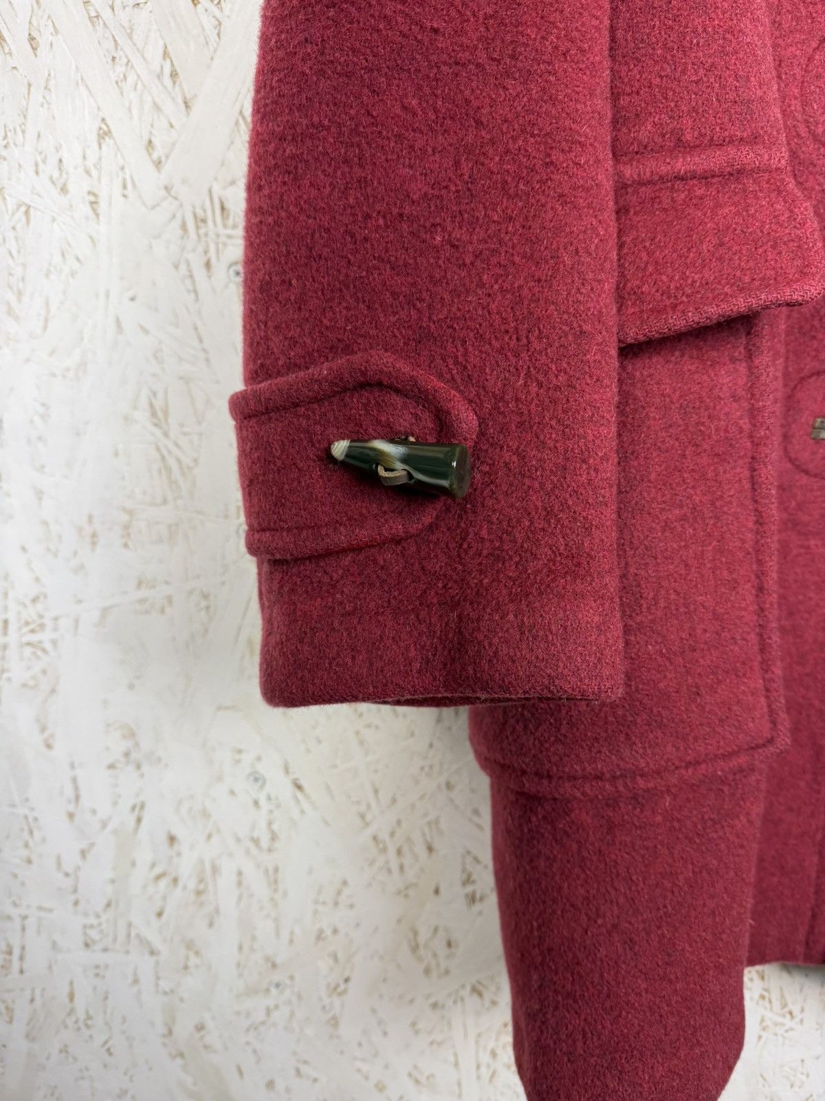 Burberry Vintage Burberry Gloverall Wool Duffle Coat Nova Check Red Size XL / US 12-14 / IT 48-50 - 5 Thumbnail