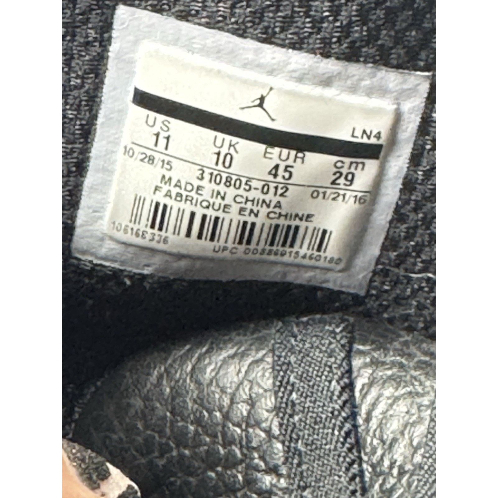 Jordan Brand Size 11 - Air Jordan 10 Retro NYC BS619 Size US 11 / EU 44 - 7 Thumbnail