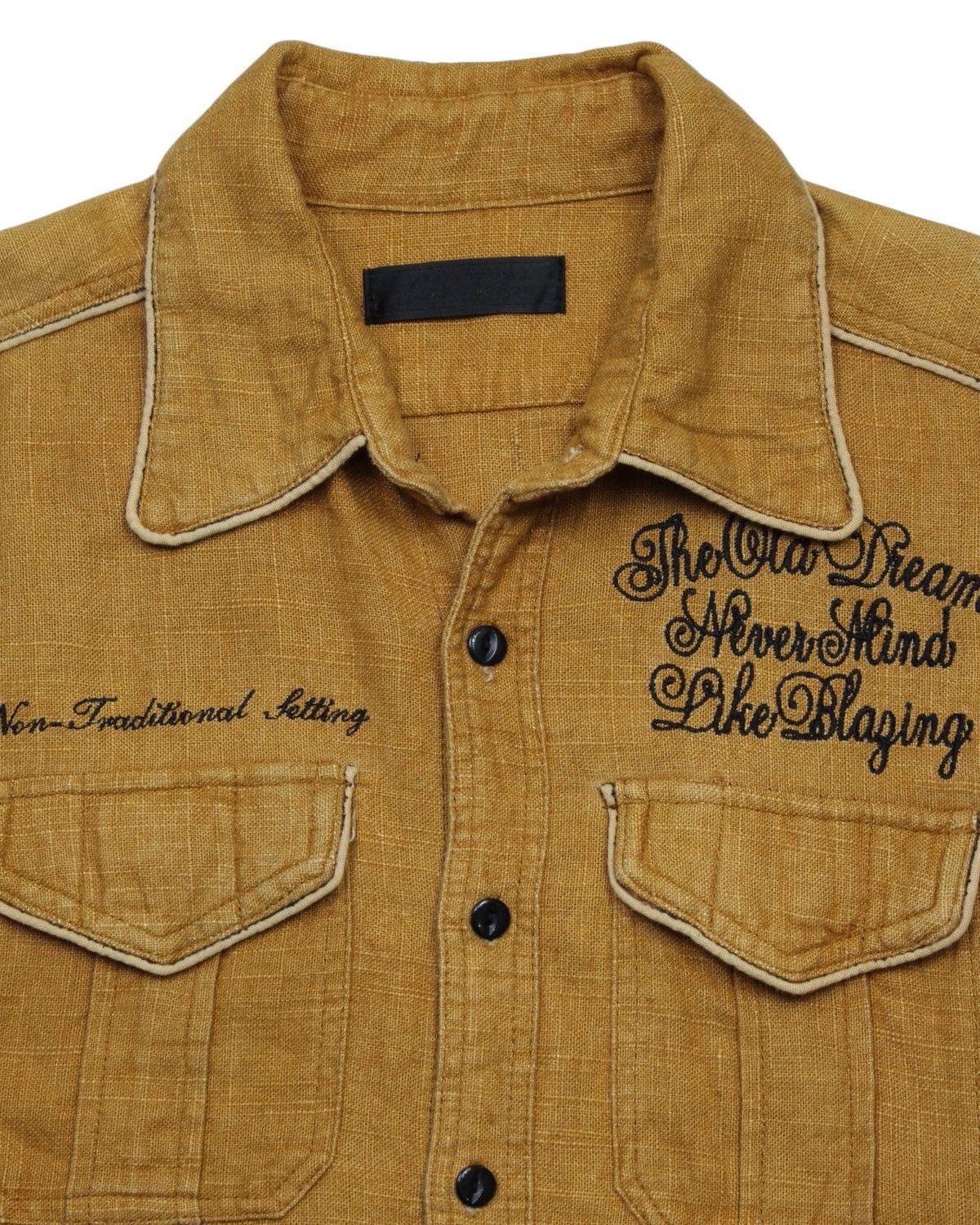 JACKROSE 2000S SANKO JACKROSE LUV MAISON “THE OLD DREAM” LINEN SHIRT Size US M / EU 48-50 / 2 - 3 Thumbnail
