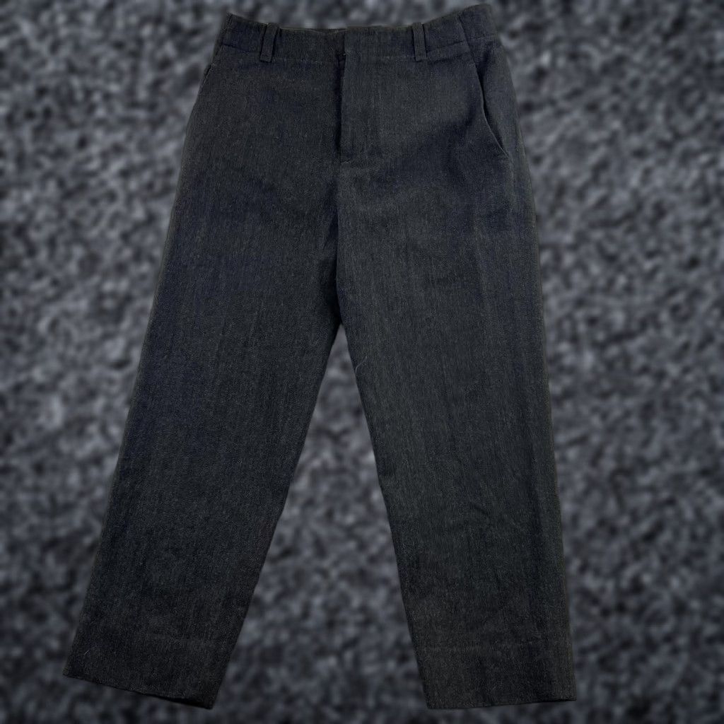 Vince Vince Womens Pants 6 Charcoal Gray Wool Cotton Blend Straight Leg Dress Pants Size 28" / US 6 / IT 42 - 1 Thumbnail