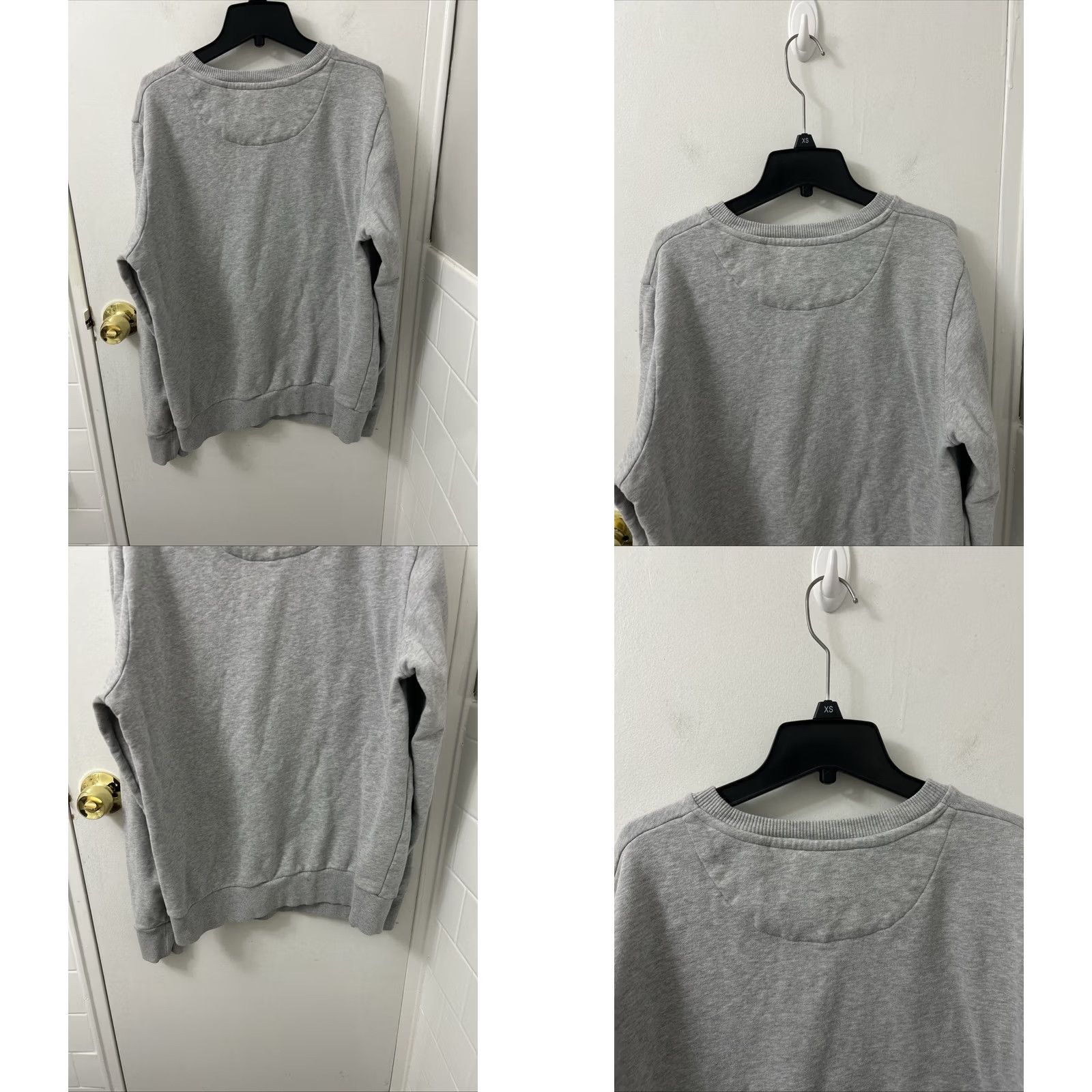 Superdry VINTAGE Superdry Sweatshirt Crewneck Mens XL Gray Pullover L/S Premium Goods Logo Graphic Print Size US XL / EU 56 / 4 - 8 Thumbnail