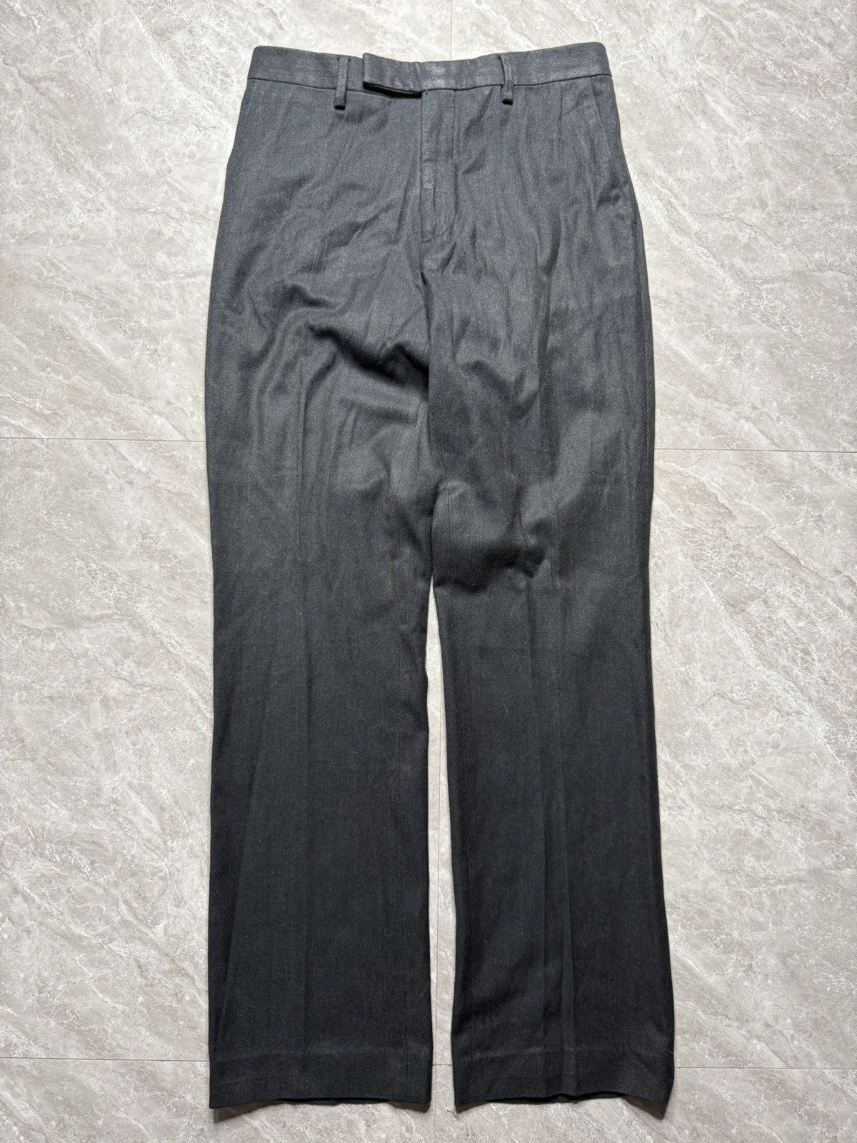 Miu Miu Miu miu x Prada Wax Light Denim Trouser Size US 33 - 1 Thumbnail