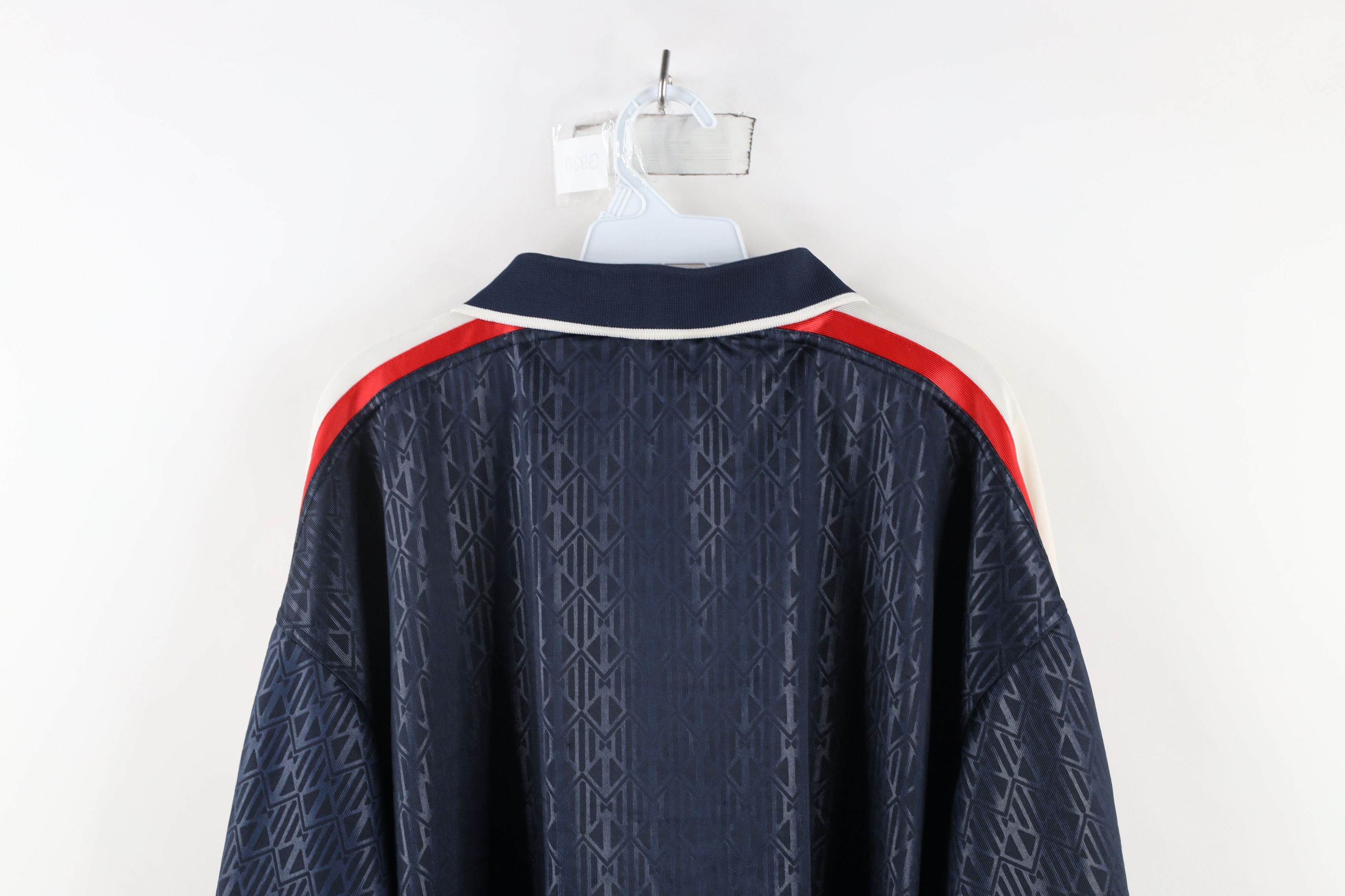 Fila × Vintage Vintage 90s Fila Spell Out Collared Pullover Polo Shirt Size US XXL / EU 58 / 5 - 12 Thumbnail