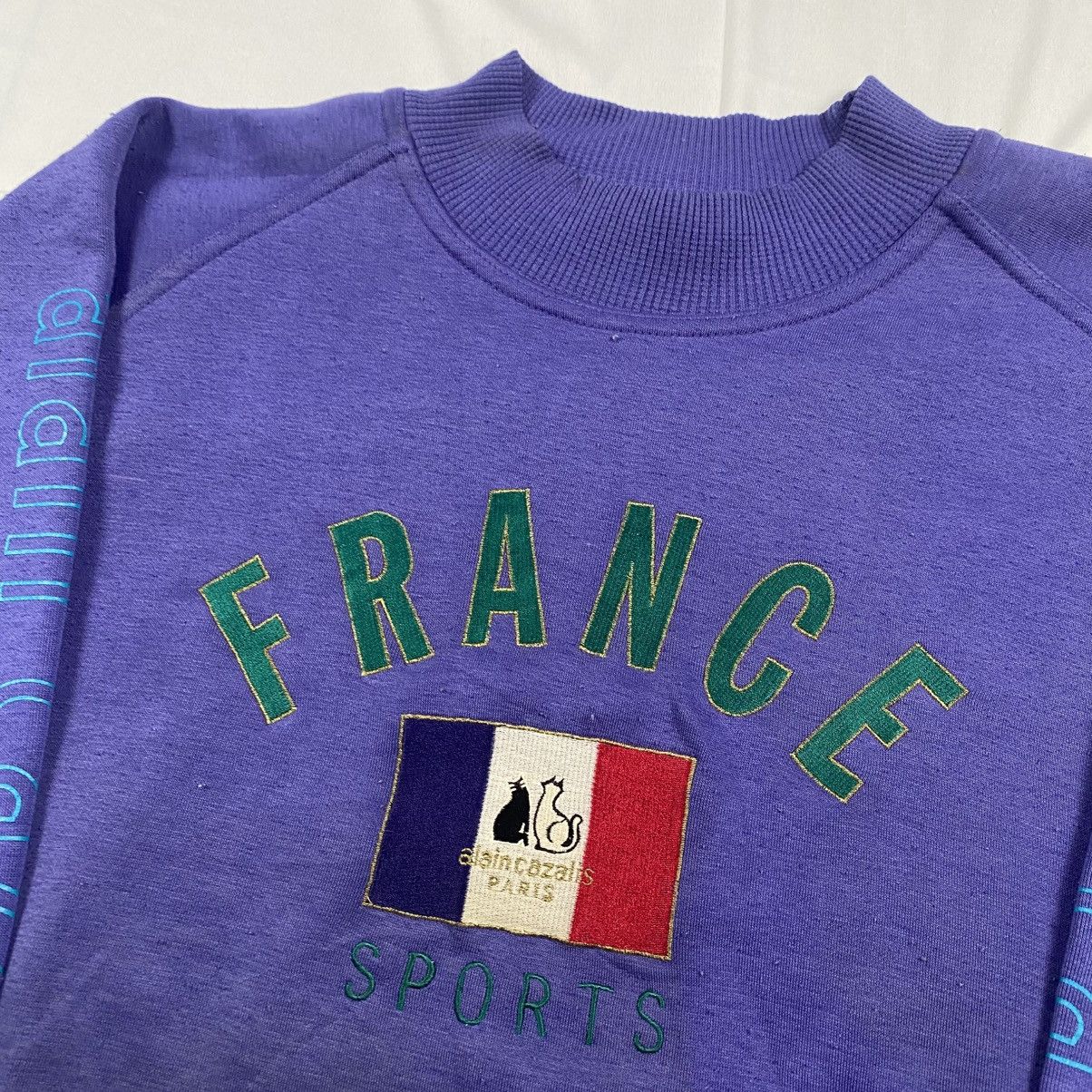 Other Vintage 90s Alain&Cazalis France Sports Crewneck Size US M / EU 48-50 / 2 - 2 Thumbnail