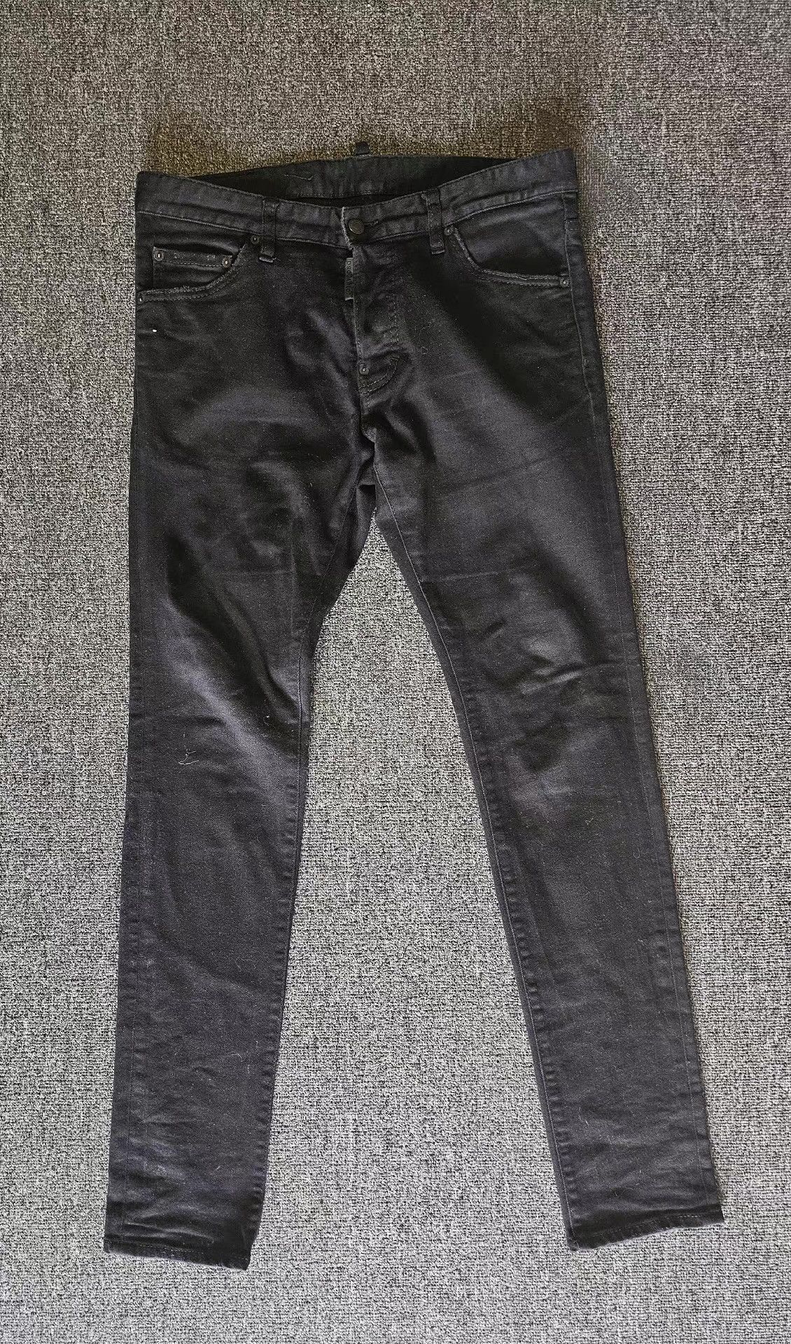 Dsquared2 DSquared2 (D2) Black Jeans, Q4 Size US 34 / EU 50 - 1 Thumbnail