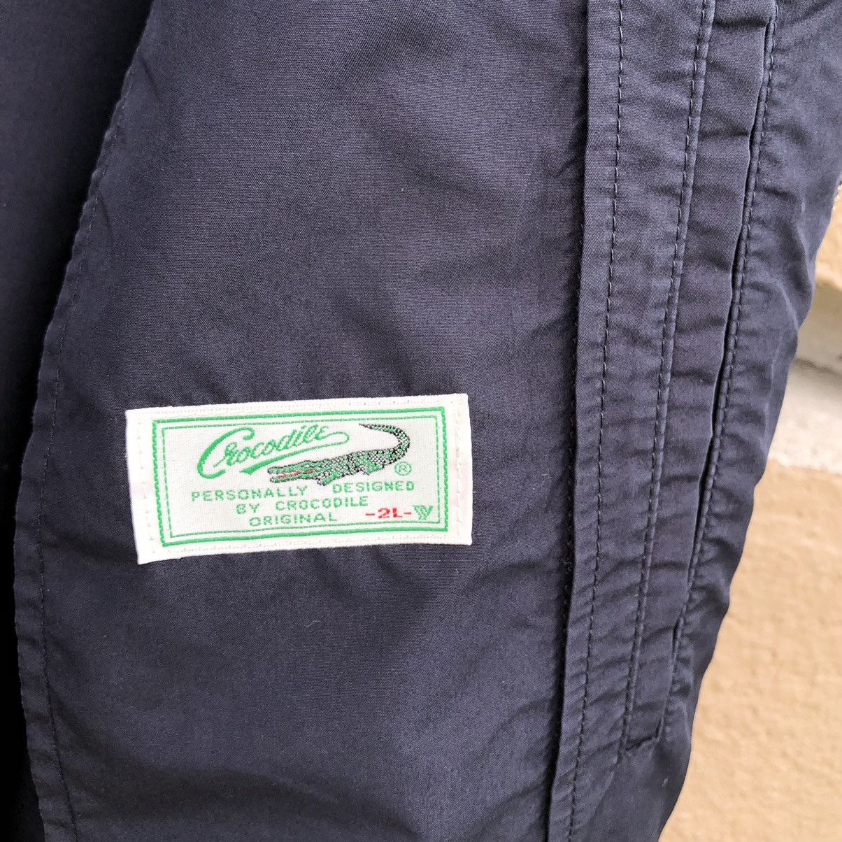 Japanese Brand Vintage Crocodile Zipper Bomber Jacket Size US L / EU 52-54 / 3 - 14 Thumbnail