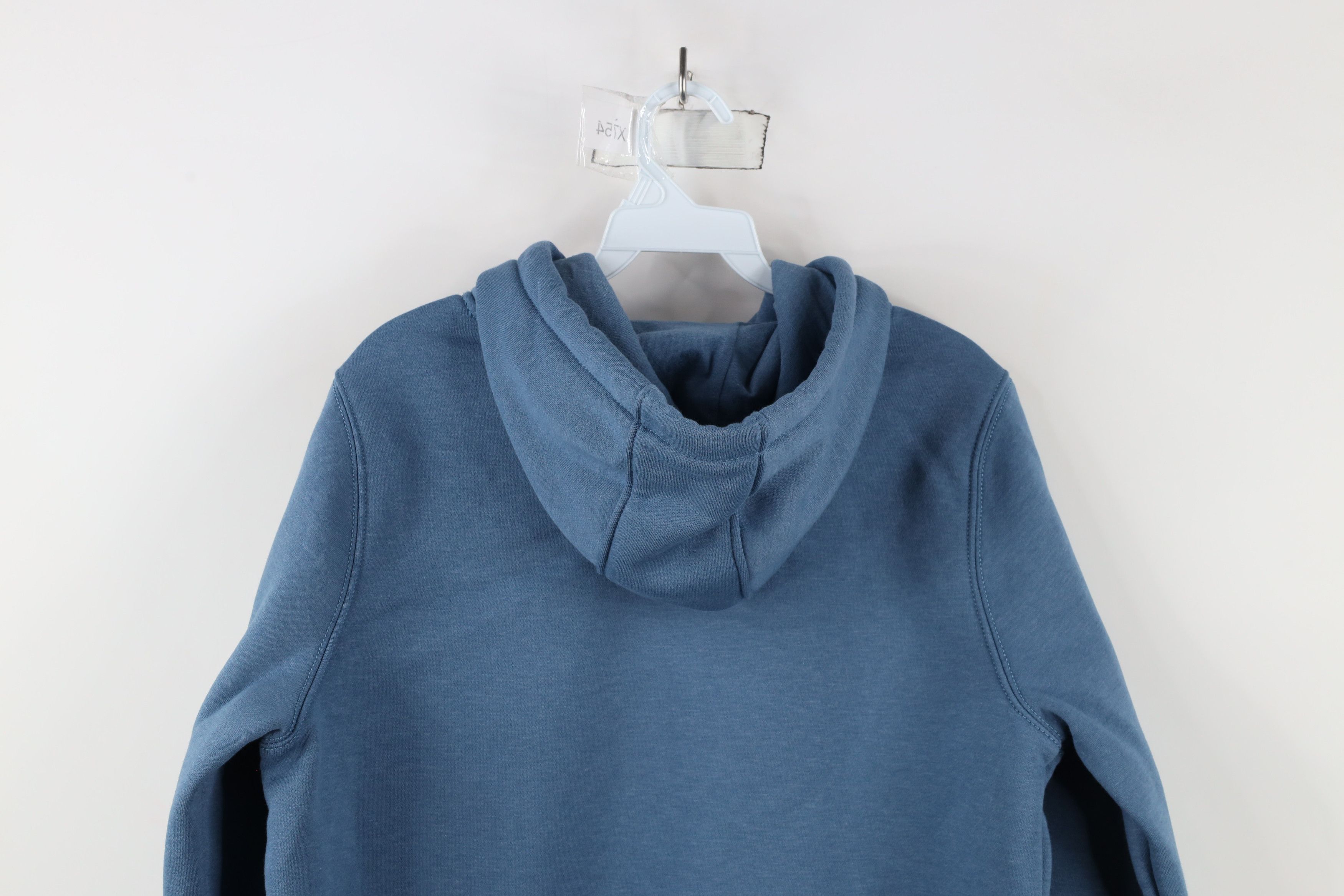 Carhartt × Vintage Vintage Y2K Carhartt Big Logo Hoodie Sweatshirt Blue Size M / US 6-8 / IT 42-44 - 11 Thumbnail