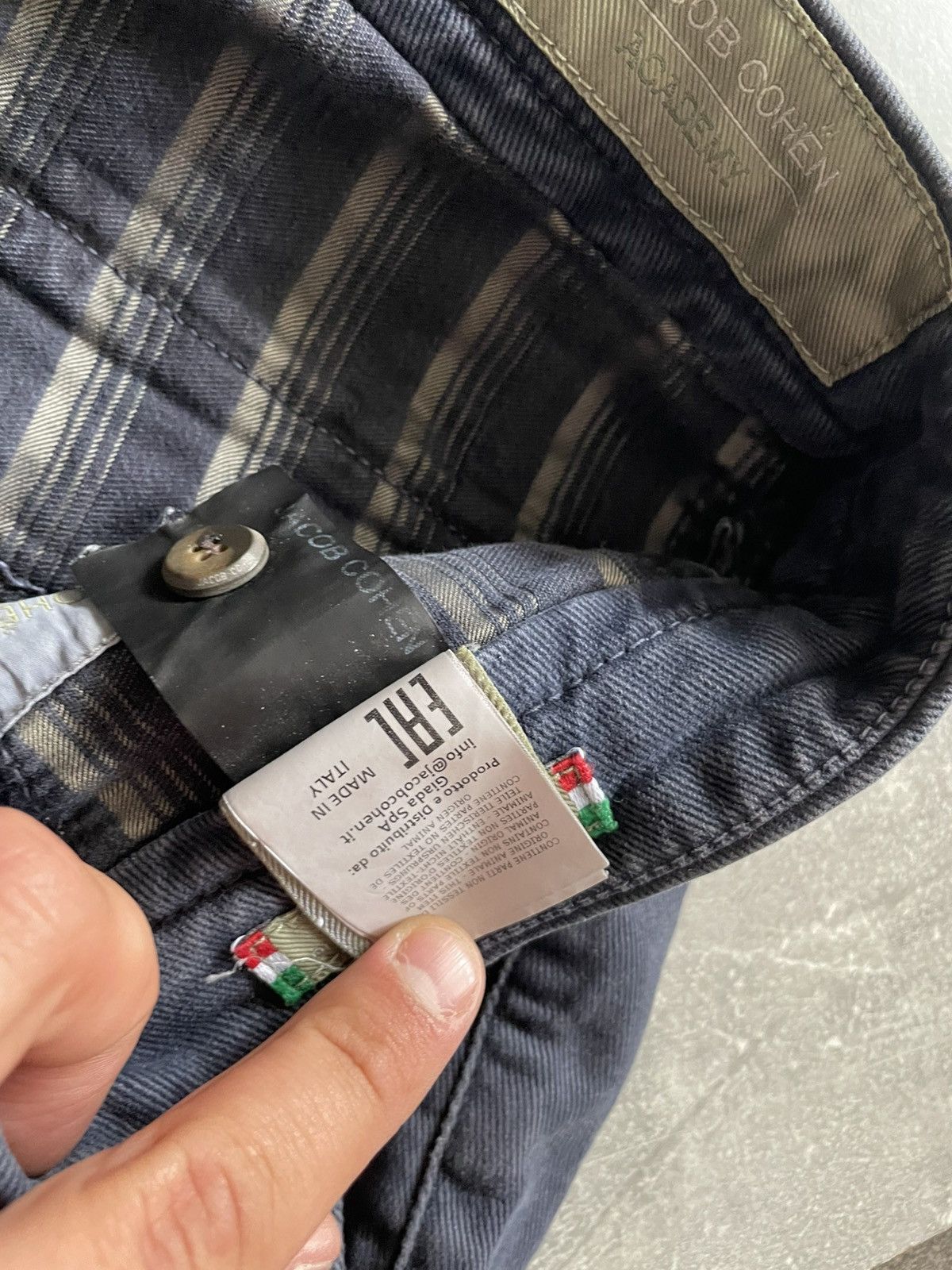 Jacob Cohen Jacob Cohen Academy Lead Comfort Vintage Chino Pants joggers Size US 34 / EU 50 - 7 Thumbnail