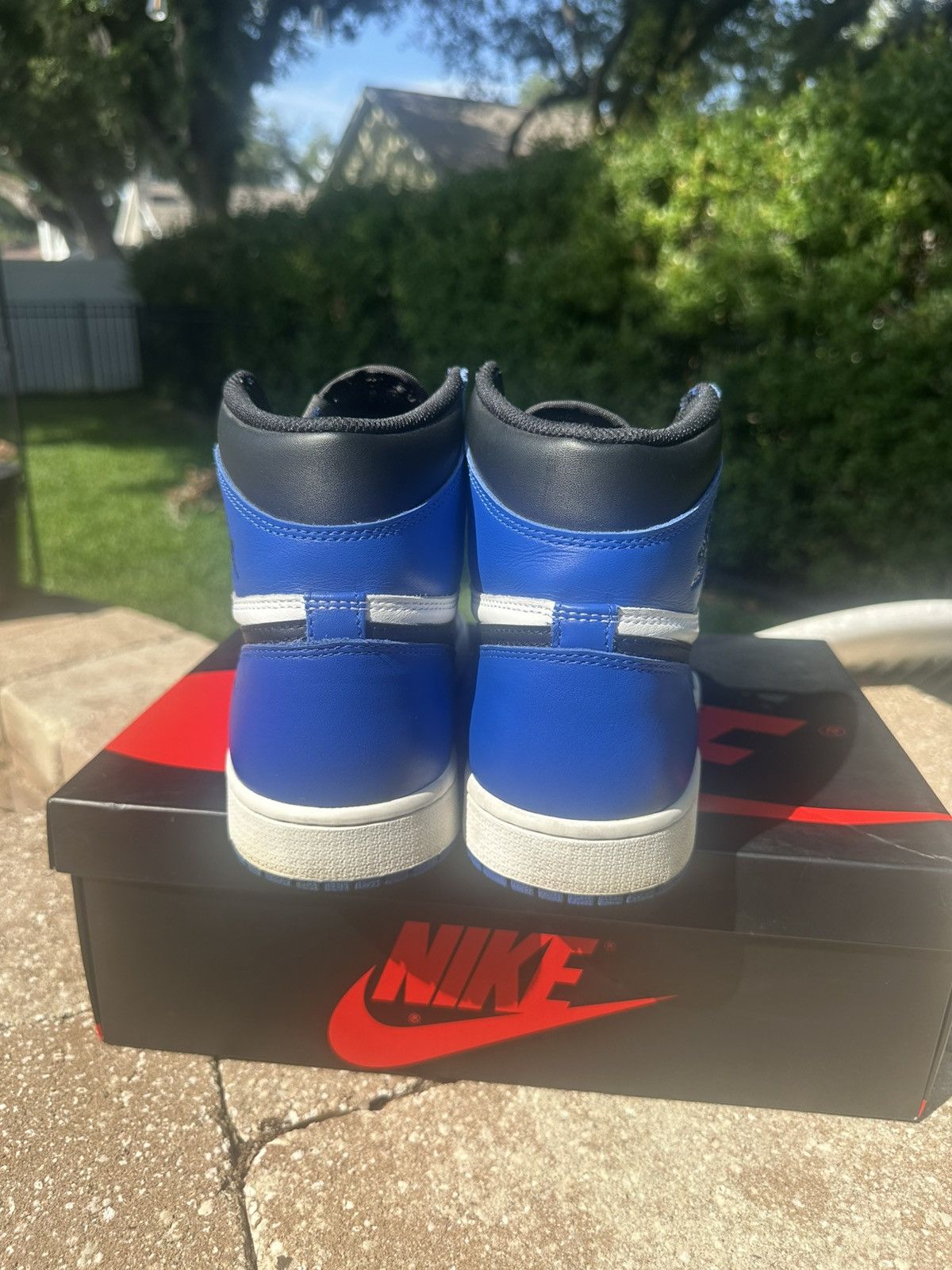 Jordan Brand Nike Air Jordan 1 High OG Game Royal 555088-403 Size 10 Size US 10 / EU 43 - 9 Thumbnail