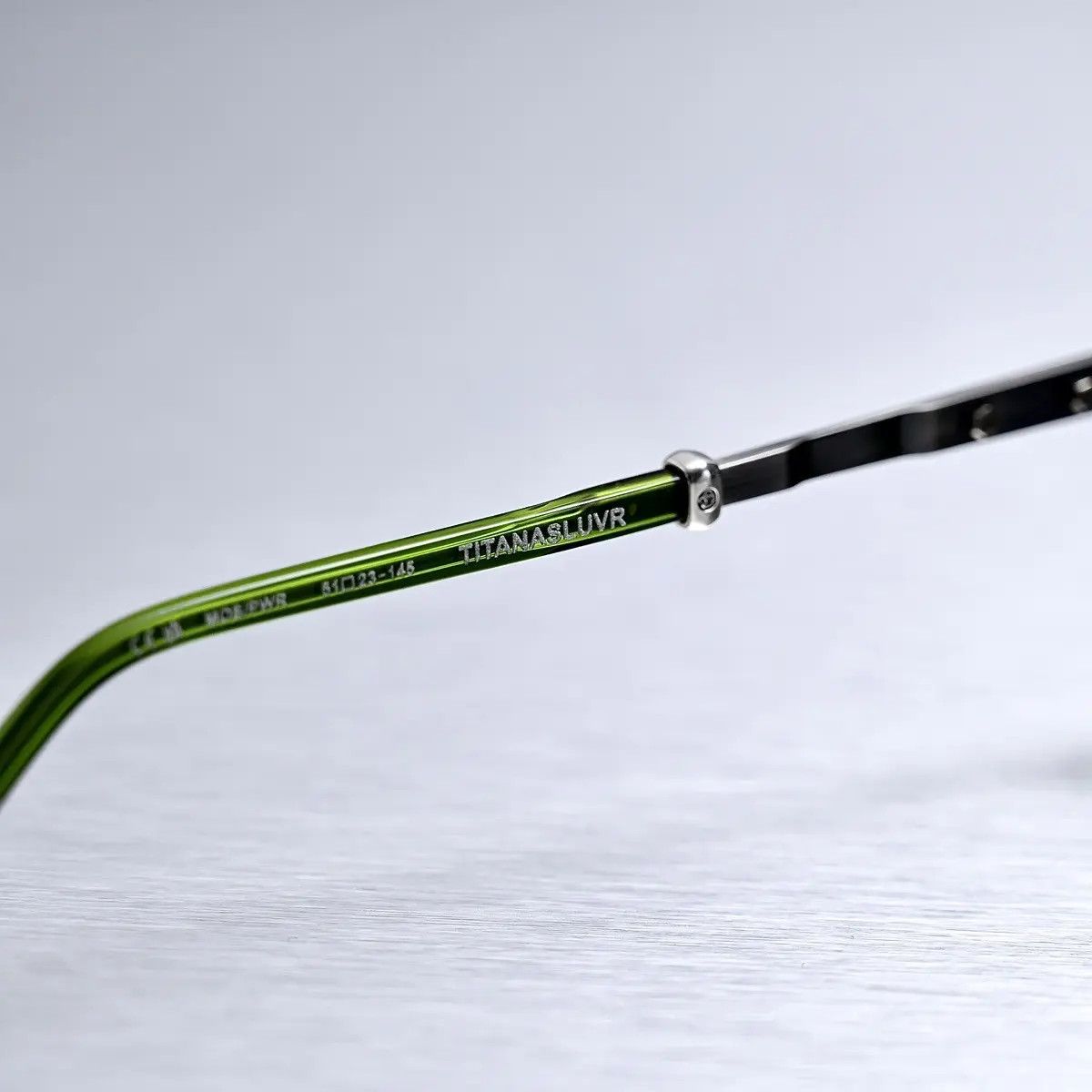 Chrome Hearts CHROME HEARTS TITANASLUVR MOSS/ PEWTER GLASSES Size ONE SIZE - 6 Thumbnail