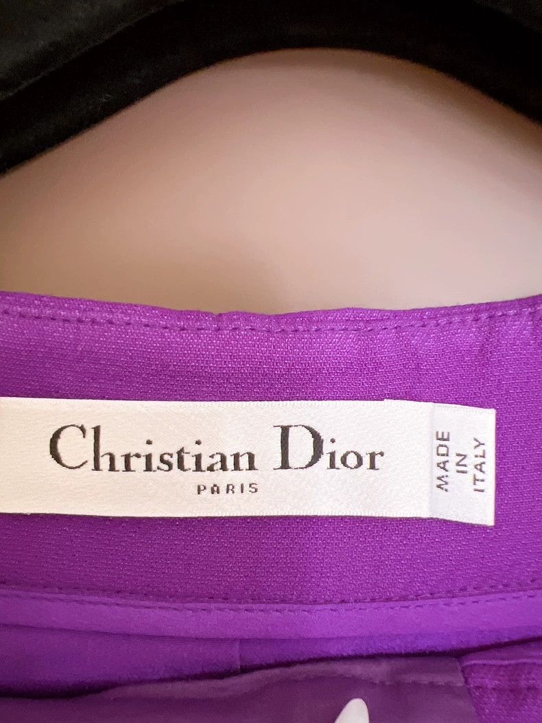 Dior Dior New dopamine purple fake two-piece skirt shorts 2504-N Size 24" / US 00 / IT 34 - 7 Thumbnail