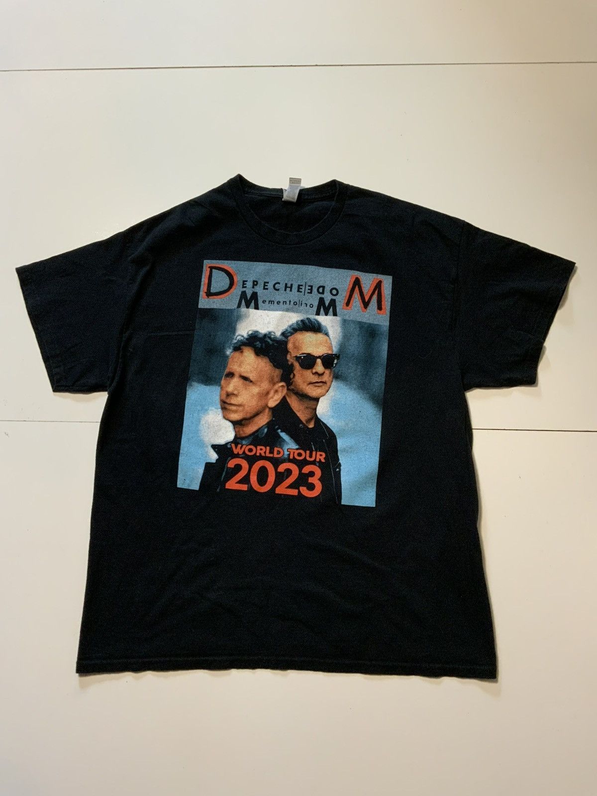 Band Tees Depeche Mode Memento Mori World Tour 2023 Rock Band T-Shirt Size US XL / EU 56 / 4 - 1 Thumbnail