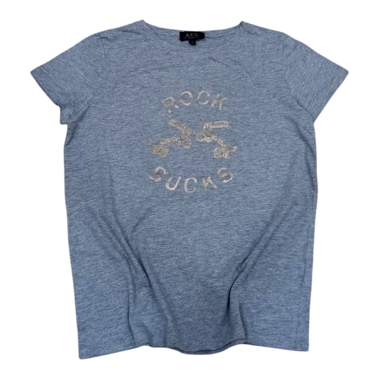 A.P.C. A.P.C. Designer "Rock Sucks" Top Size S / US 4 / IT 40 - 1 Thumbnail