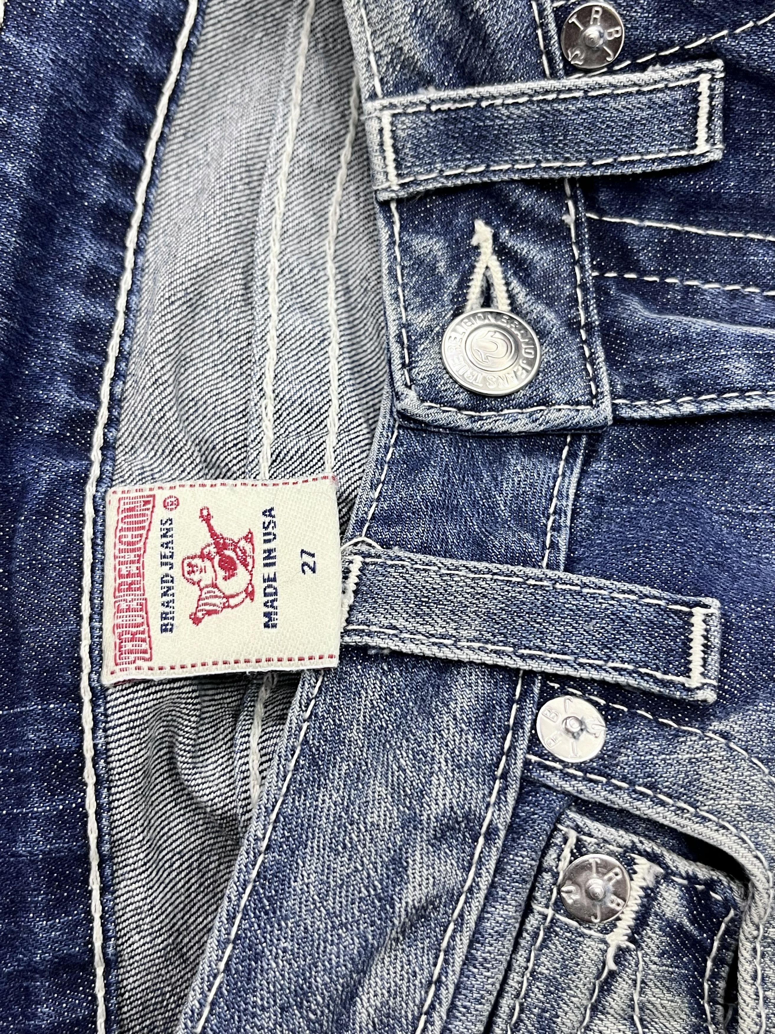 Swarovski × True Religion 🔥VTG TRUE RELIGION BECKY x SWAROVSKI GEMSTONE Stretch FLARE Size 28" / US 6 / IT 42 - 12 Thumbnail