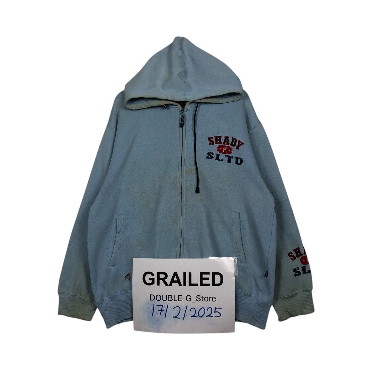 Hysteric Glamour 📌Vintage Zipper Jacket Shady Big Logo Embroidered Size US L / EU 52-54 / 3 - 1 Thumbnail