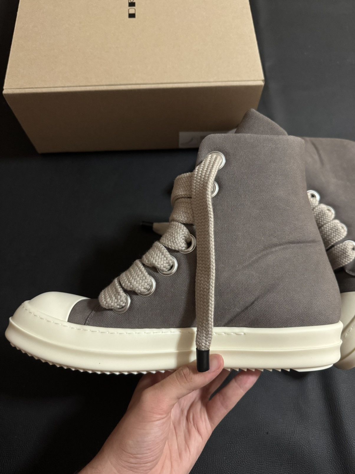 Rick Owens Drkshdw RICK OWENS RAMONES JUMBO Size US 10 / EU 43 - 6 Thumbnail