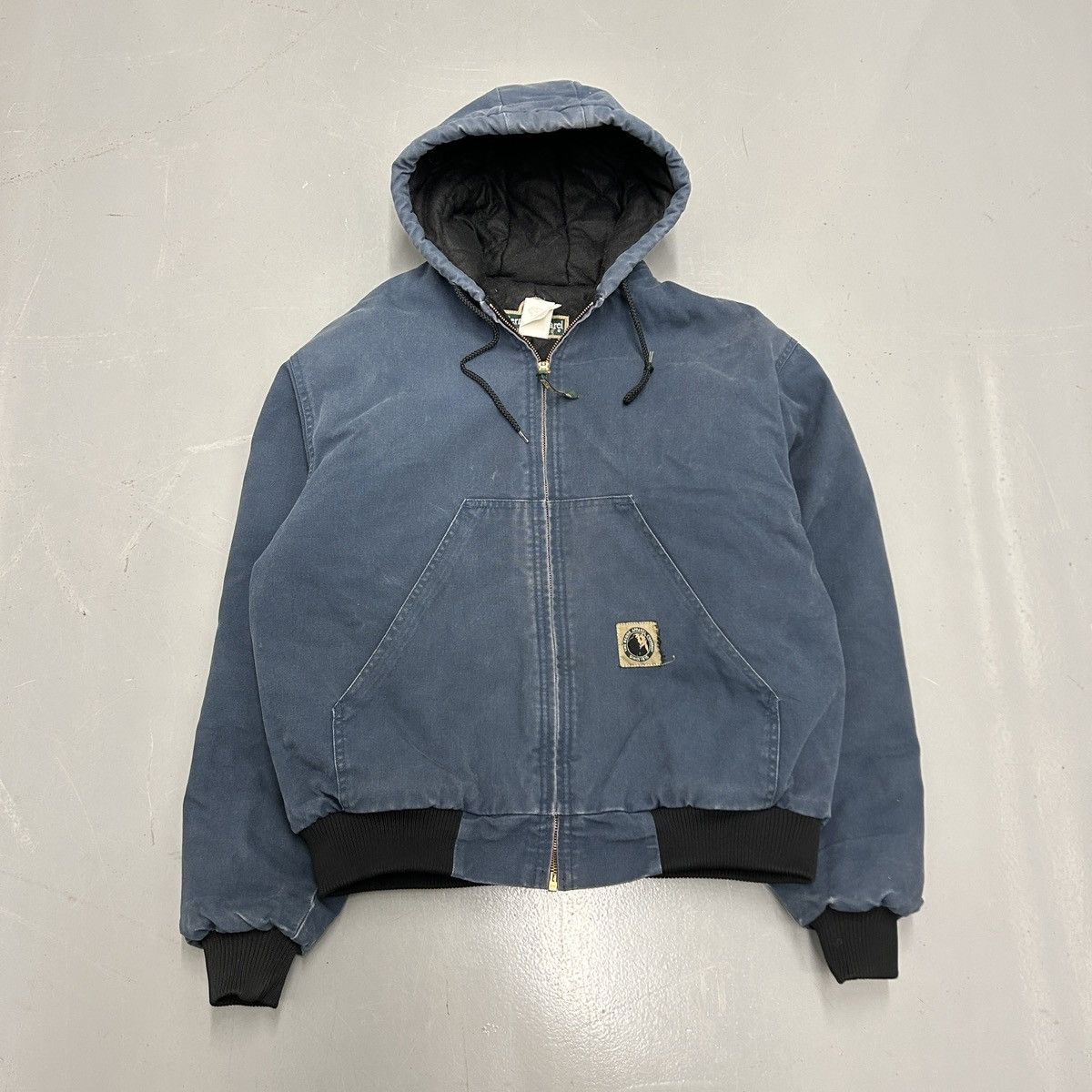 Y2K CARHARTT FULL ZIP SHERPA LINED outlet HOODED WORKWEAR JACKET