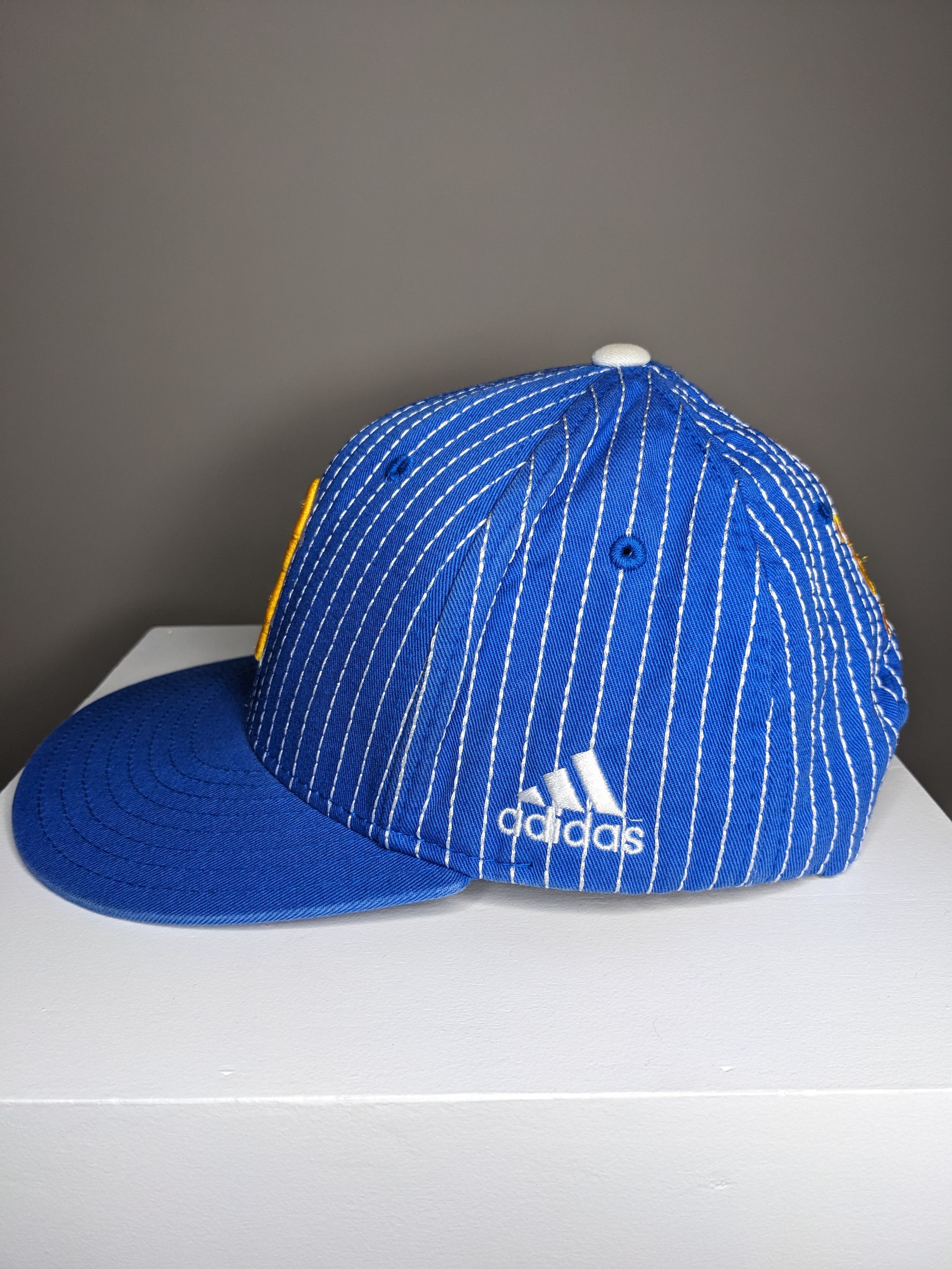 Adidas UCLA Bruins Adidas Pinstripe Snapback Hat Cap Adult OS NCAA Size ONE SIZE - 3 Thumbnail