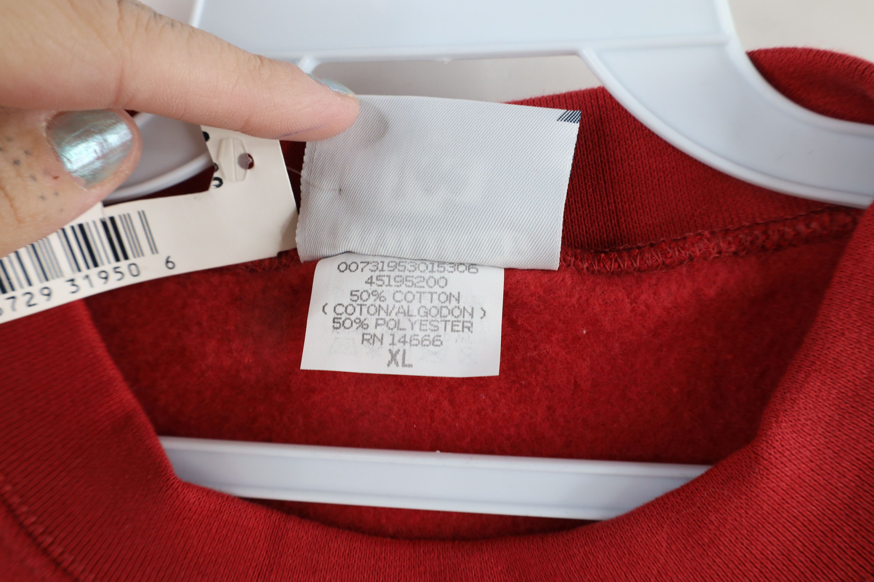Vintage Deadstock Vintage 90s Streetwear Heavyweight Sweatshirt USA Size US XL / EU 56 / 4 - 5 Thumbnail
