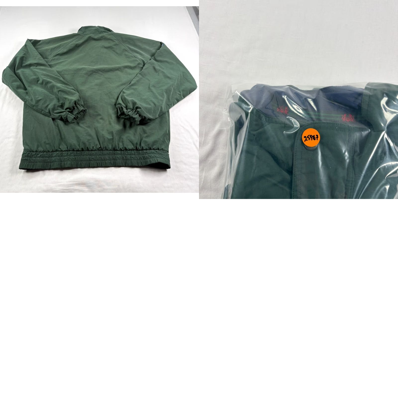 Vintage VINTAGE Tourney Jacket Mens XL Green Waterproof Windbreaker Golf Full Zip 90s Size US XL / EU 56 / 4 - 8 Thumbnail
