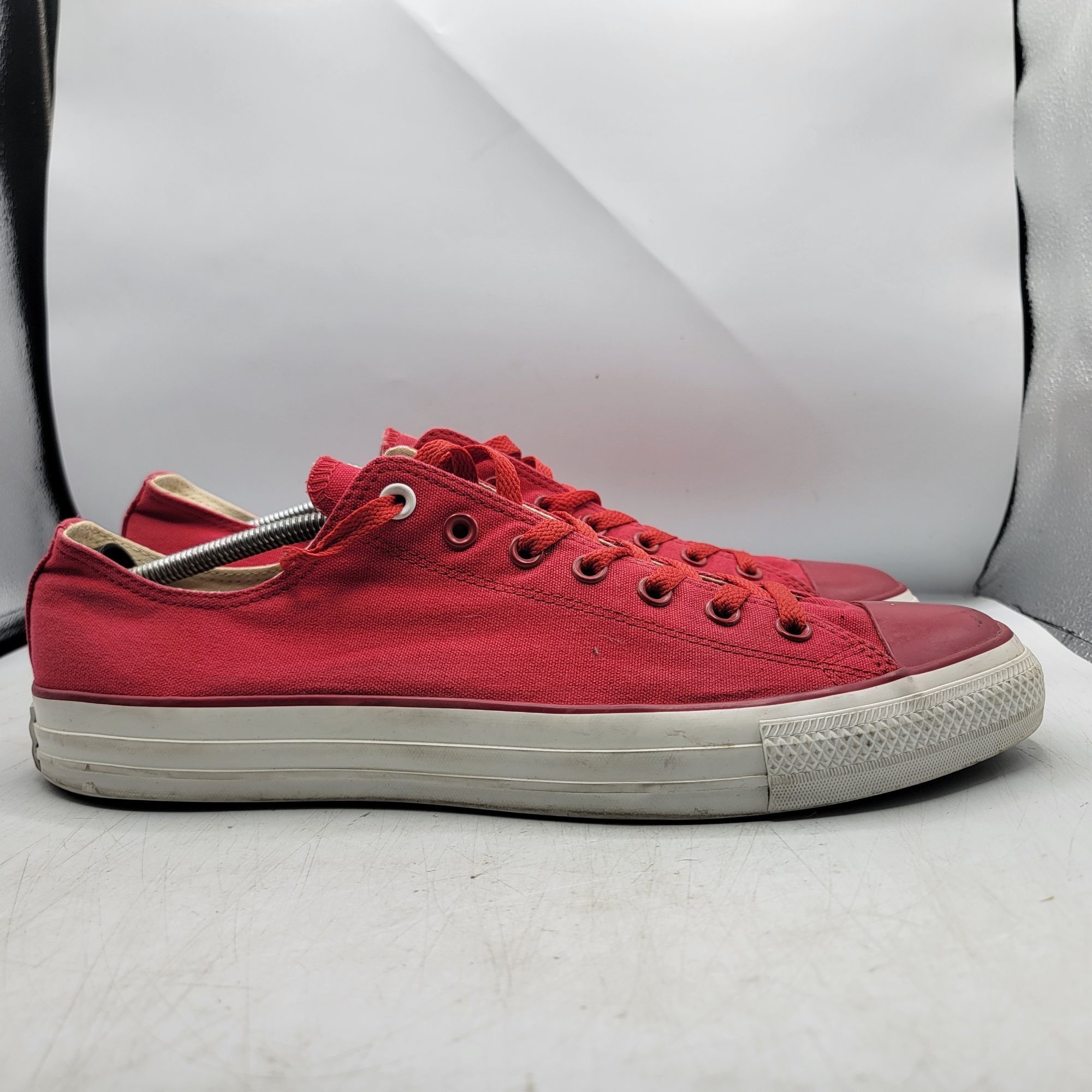 Converse Converse All Star Mens 13 Red Sneaker Shoes Casual Walking O Size US 13 / EU 46 - 13 Thumbnail