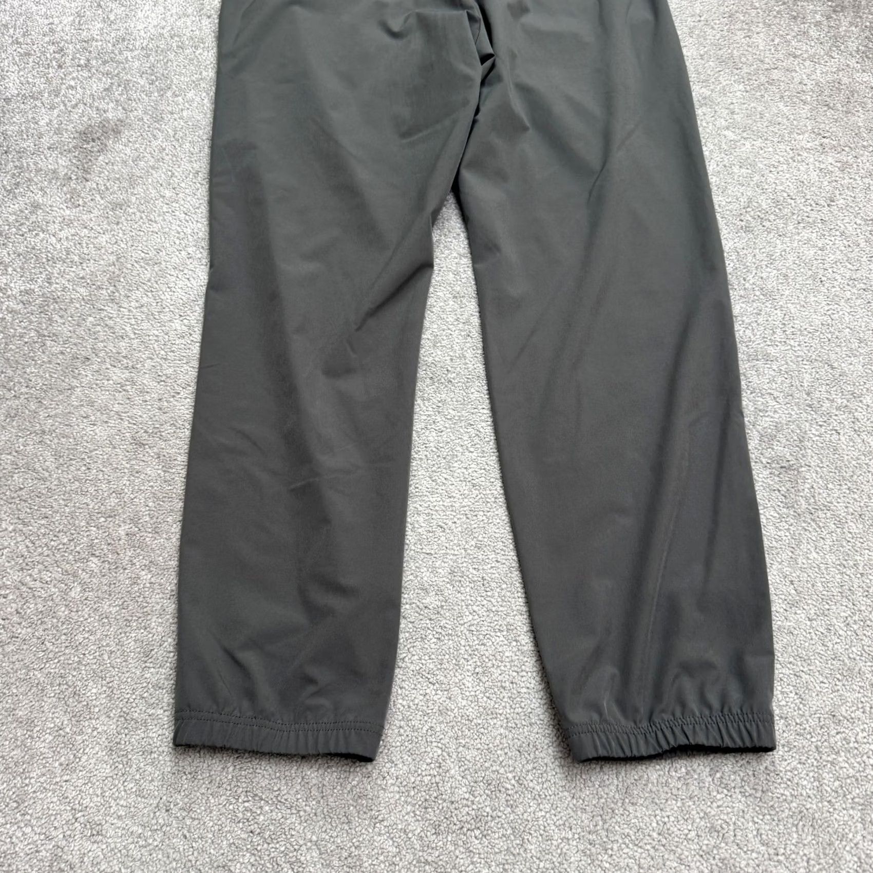 Vintage Soybu Mens Large Charcoal Gray Stretch Jogger Track Pants Lightweight Activewear Size US 33 - 3 Thumbnail