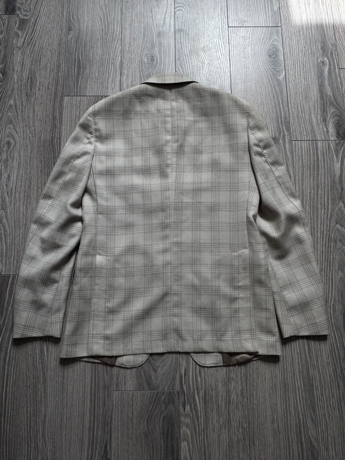 Boggi Boggi Milano Check Plaid Blazer Jacket 48 Size 48R - 13 Thumbnail