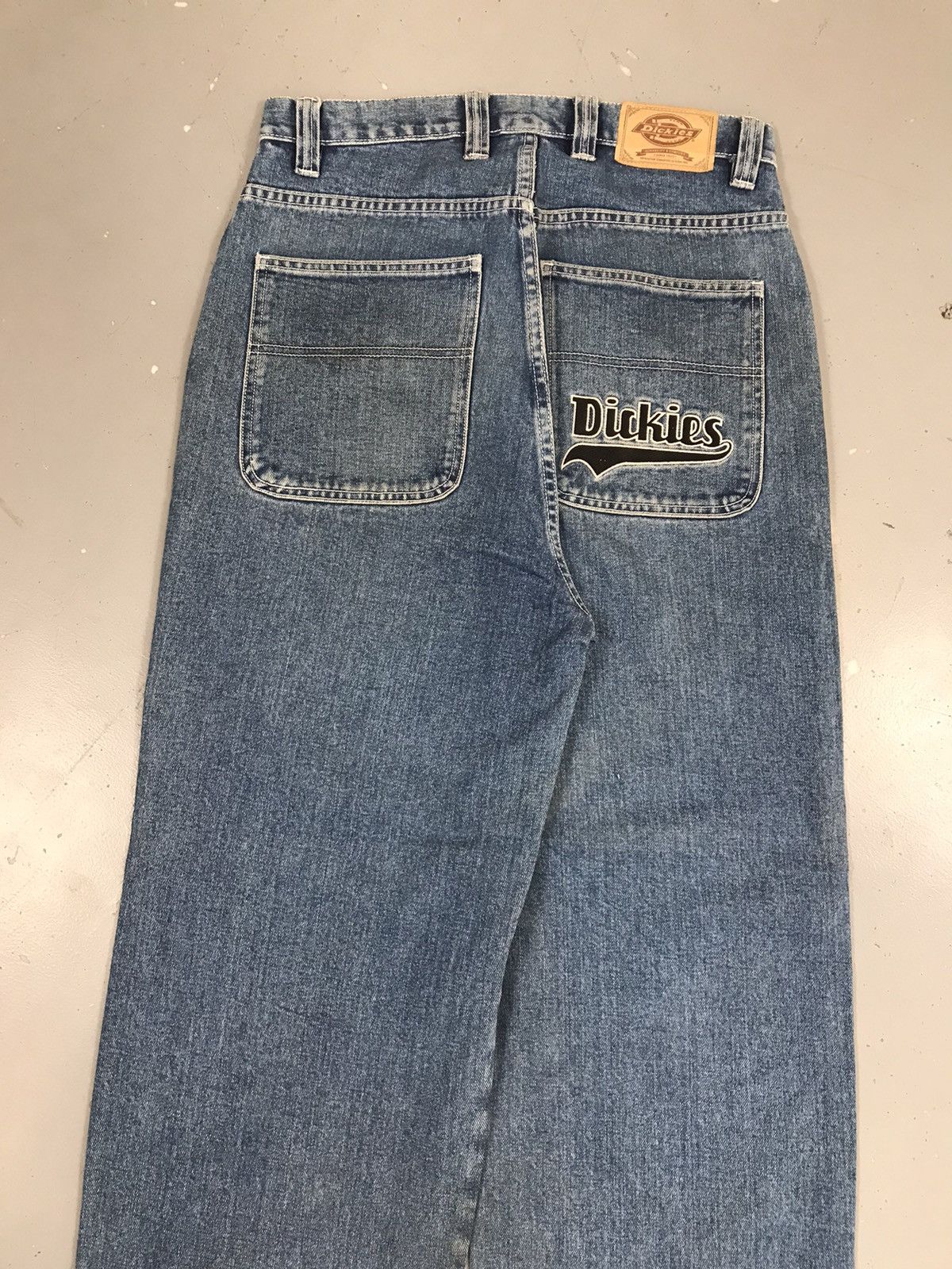 Dickies × Vintage Vintage dickies big daddy embroidered denim Size US 32 / EU 48 - 10 Thumbnail