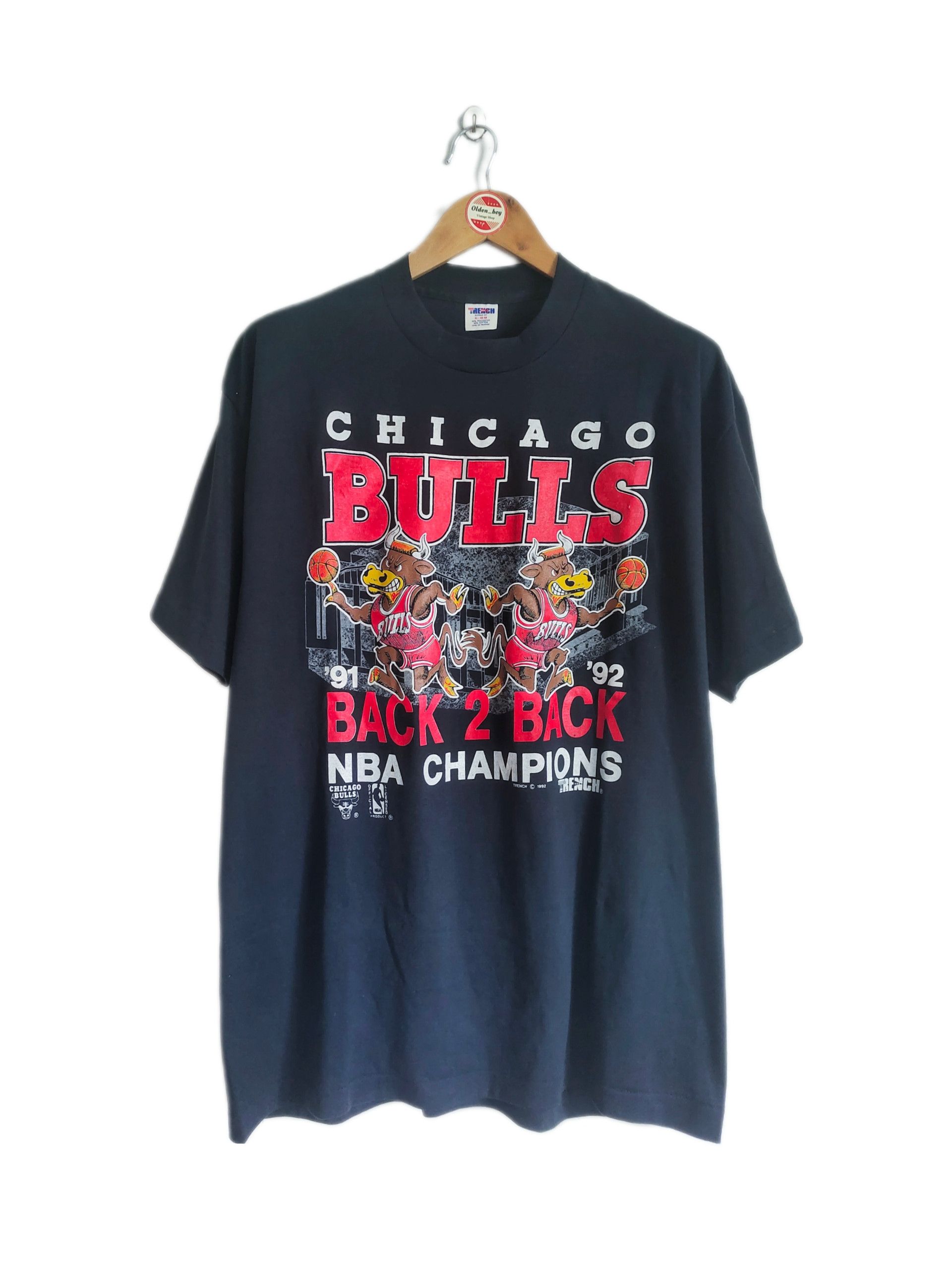 Vintage Chicago Bulls Back to Back 1991-1992 T-shirt