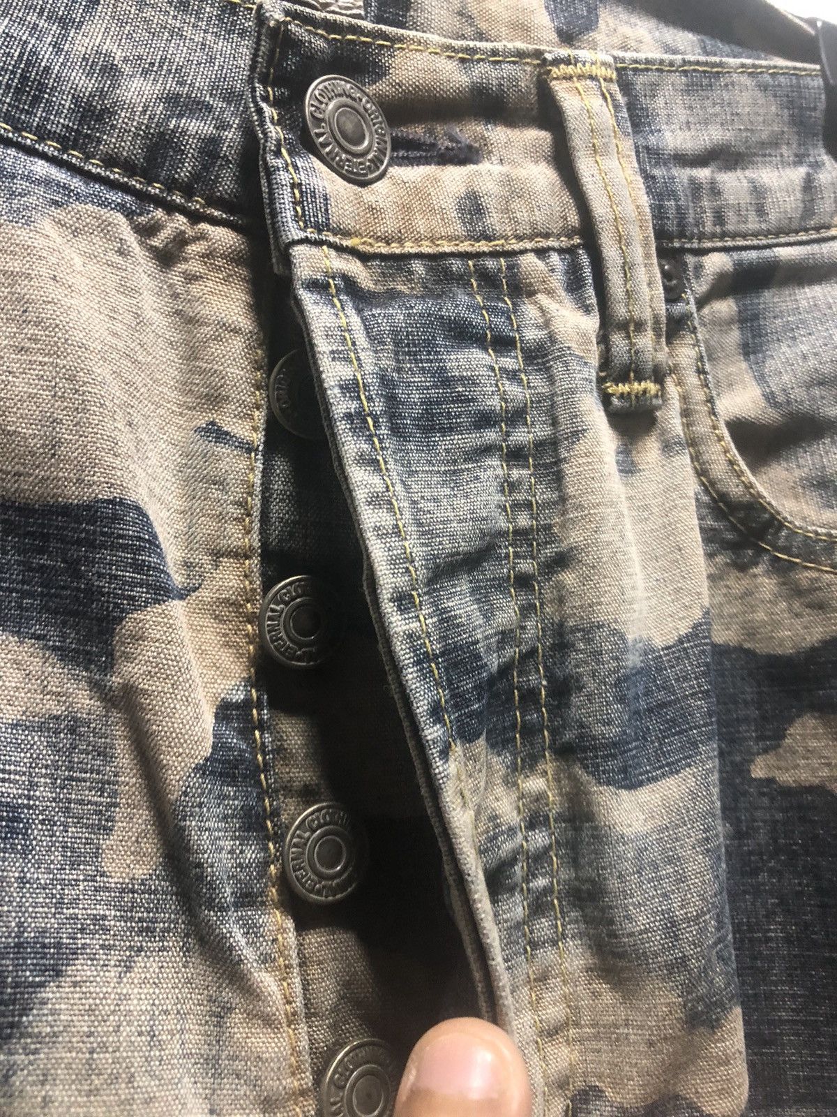 Eternal ETERNAL Denim Pants Camo Japan Made Size US 30 / EU 46 - 4 Thumbnail