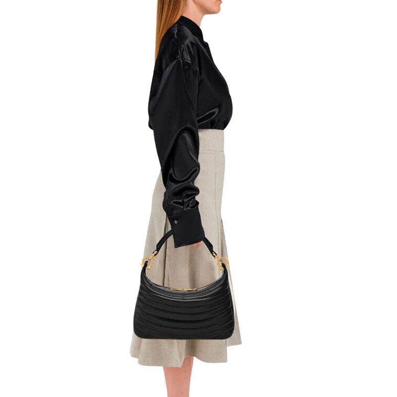 Salvatore Ferragamo o1s1rm0625 Size: OS / Crossbody Bag in Black Size ONE SIZE - 4 Thumbnail