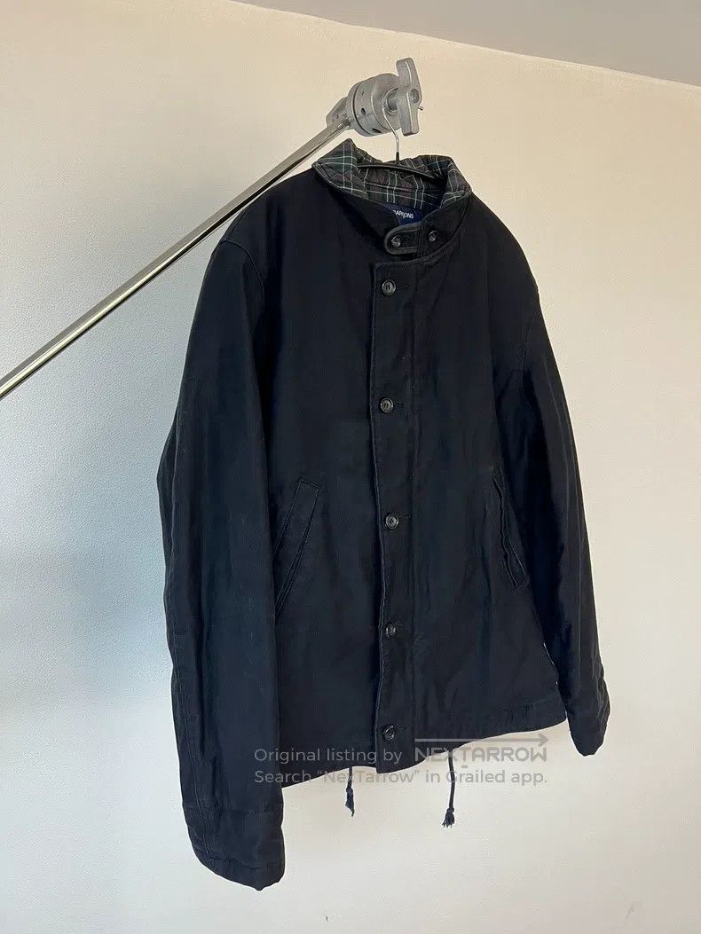 Comme des Garcons Comme Des Garcons Corduroy stand collar tartan jacket Size US L / EU 52-54 / 3 - 4 Thumbnail