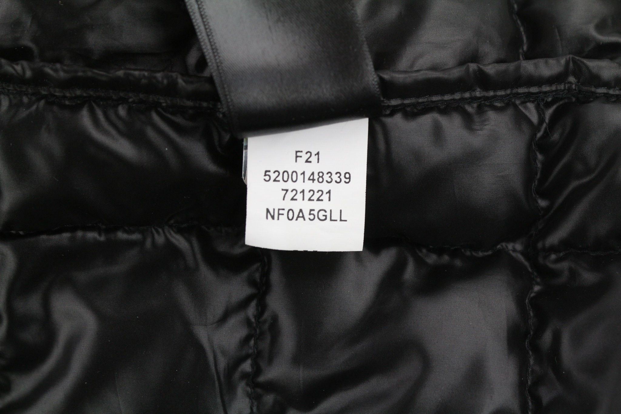 The North Face THERMOBALL ECO XL Black 700 Down Quilted Zip 80946 Size US XL / EU 56 / 4 - 11 Thumbnail