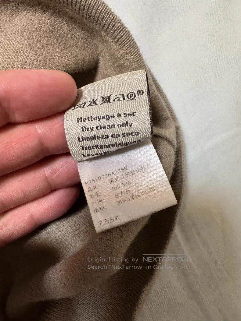 Hermes Hermes Cashmere sweater, 60% Cashmere+40% Cotton Size US S / EU 44-46 / 1 - 9 Thumbnail