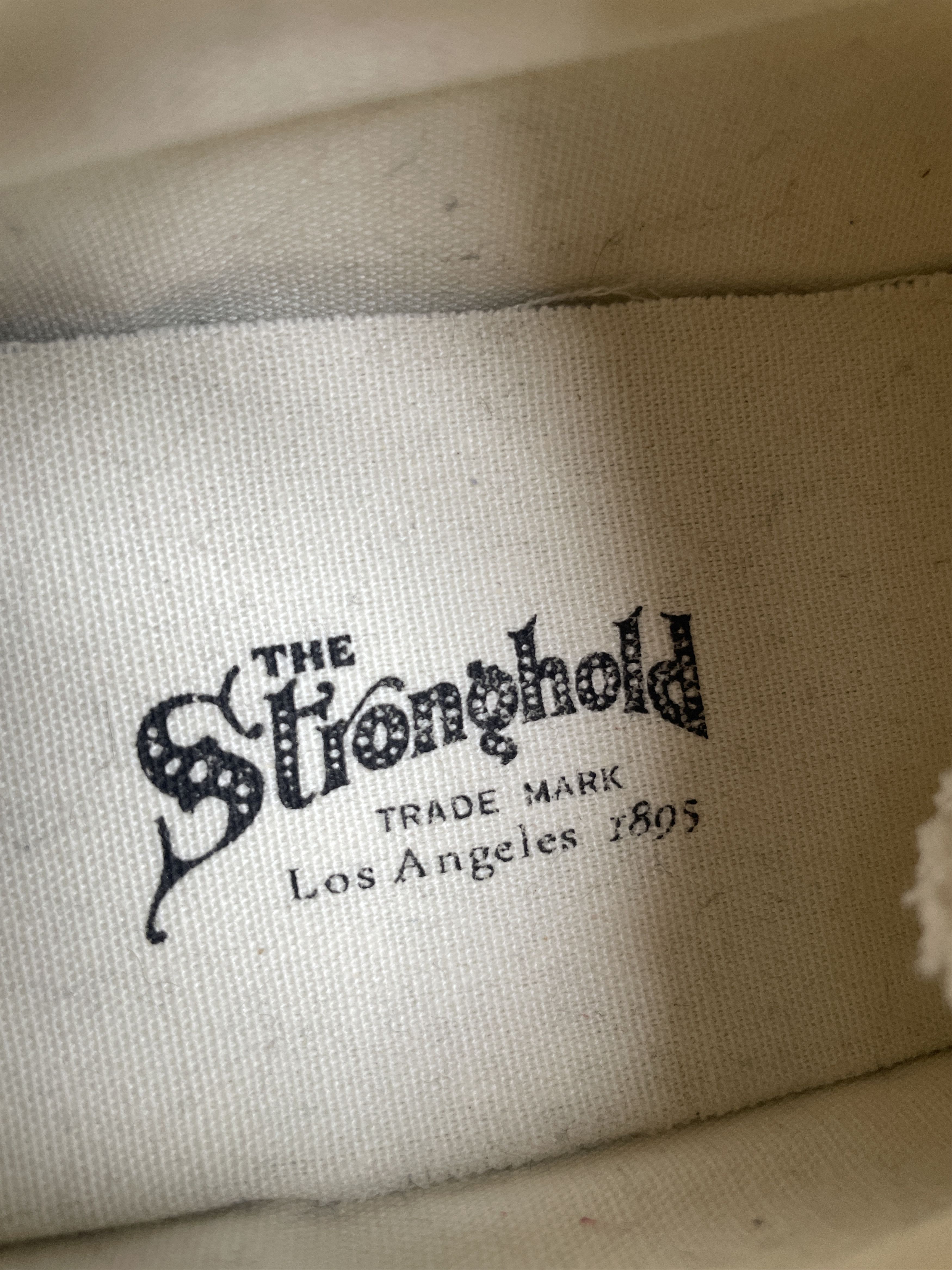 The Stronghold The Stronghold SS 22 White Canvas Trainers Size US 11 / EU 44 - 9 Thumbnail