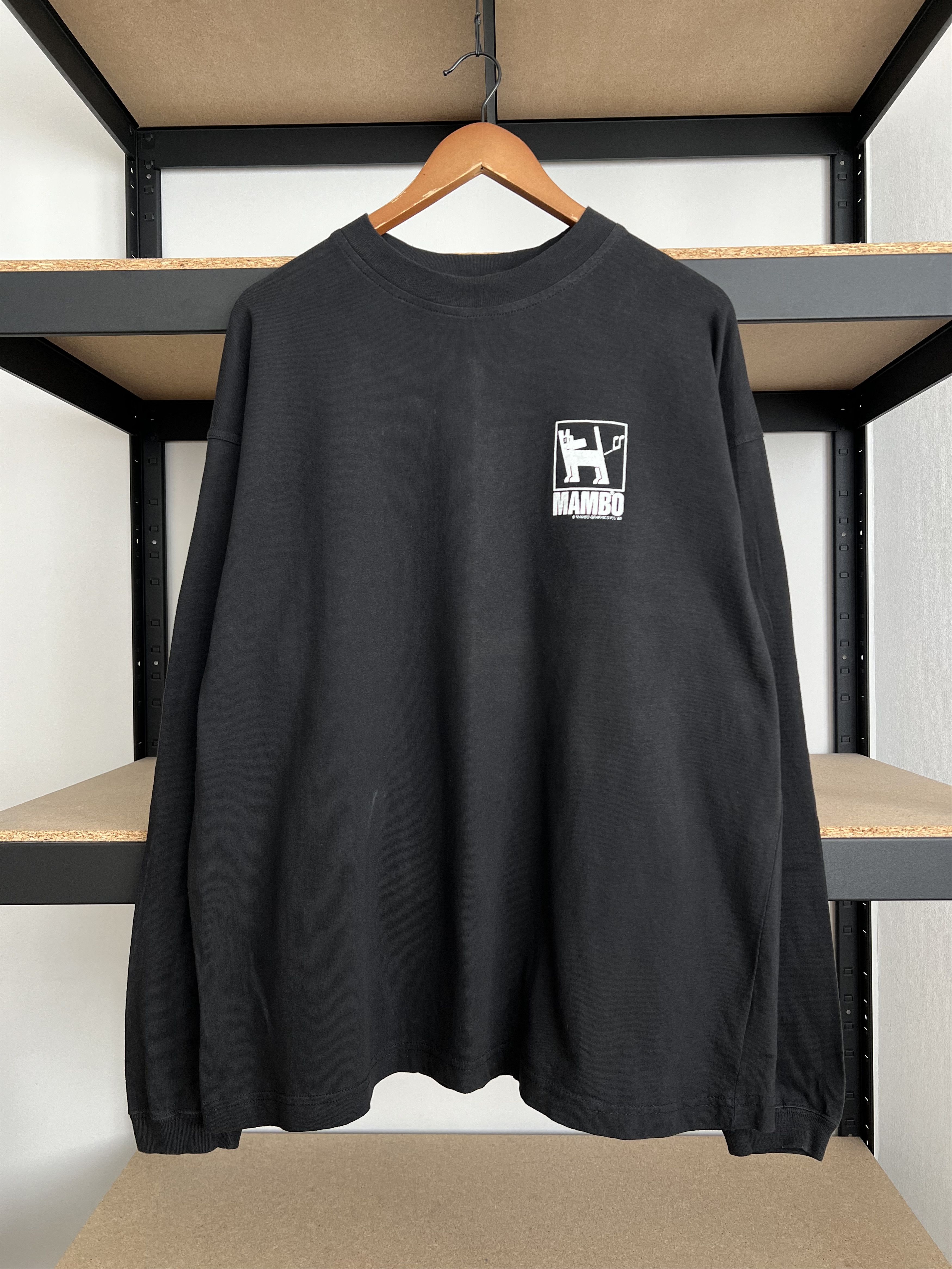 Mambo Vintage 1989 Mambo Dog Surf Black Long Sleeve T-shirt Size US L / EU 52-54 / 3 - 2 Thumbnail