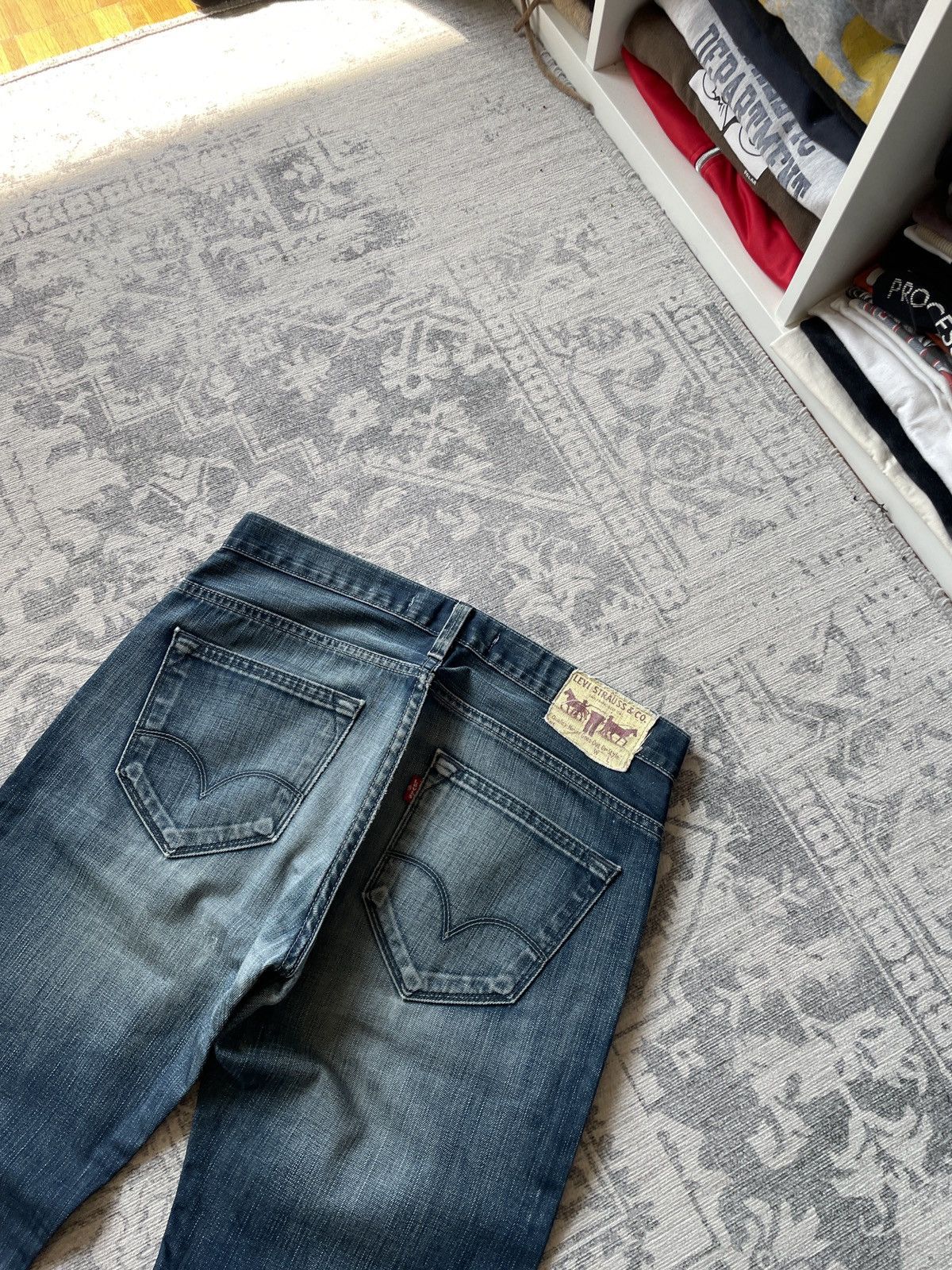 Vintage Vintage Faded Levis Jeans Mud Washed Avant Garde Japanese Size US 32 / EU 48 - 6 Thumbnail