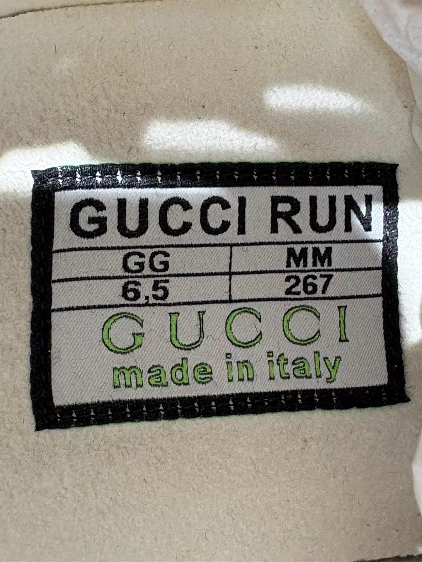 Gucci Gucci RUN White Casual Sneaker Size 40.5 Size US 7.5 / EU 40-41 - 8 Thumbnail