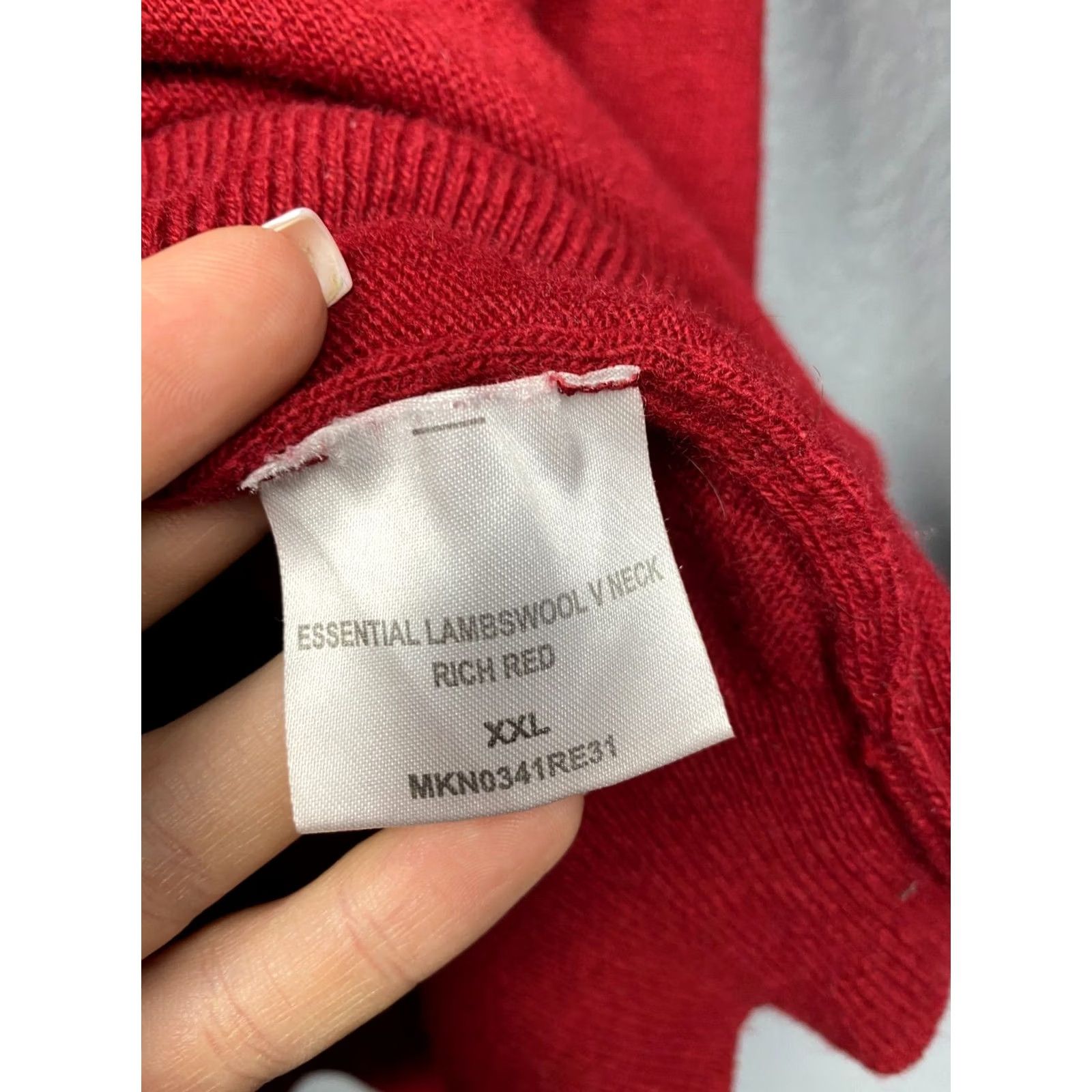 Barbour Barbour V-Neck Mens Wool Knit Sweater XL Red Pullover Modern Vintage Barbour V-Neck Mens Wool Knit Sweater XL Red Pullover 90s Size US XL / EU 56 / 4 - 5 Thumbnail