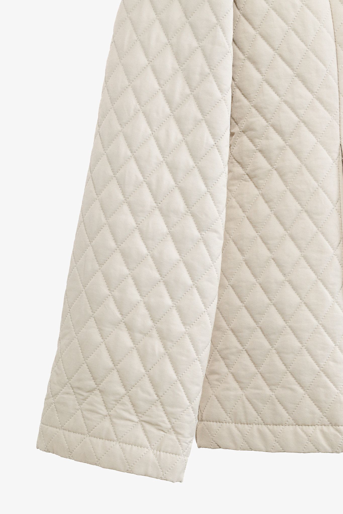 Burberry Burberry White Quilted Snap-Closure Jacket Size XS / US 0-2 / IT 36-38 - 5 Thumbnail