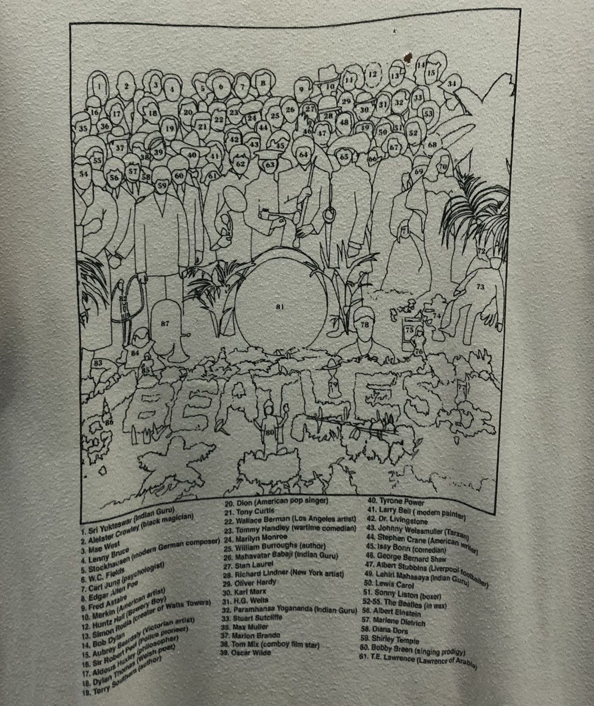 Band Tees Junk Food The Beatles T-Shirt Size US M / EU 48-50 / 2 - 3 Thumbnail