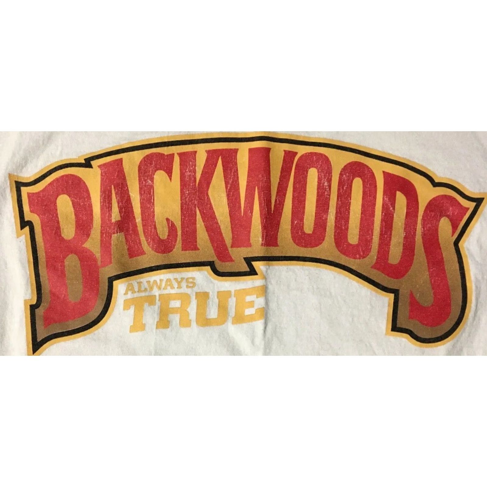Vintage VINTAGE Backwoods Cigars Stay True Faded Distress Shirt M White 90s Grunge Weed 420 Punk Rock 80s USA Mens T-Shirt Size US M / EU 48-50 / 2 - 3 Thumbnail