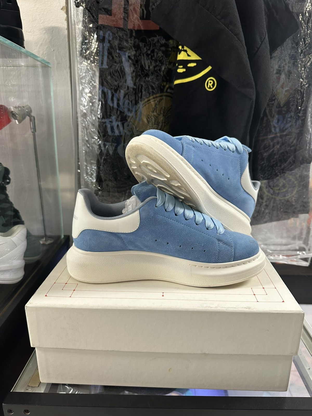 Alexander McQueen Alexander McQueen ‘Blue/White’ Size US 8.5 / IT 38.5 - 2 Thumbnail