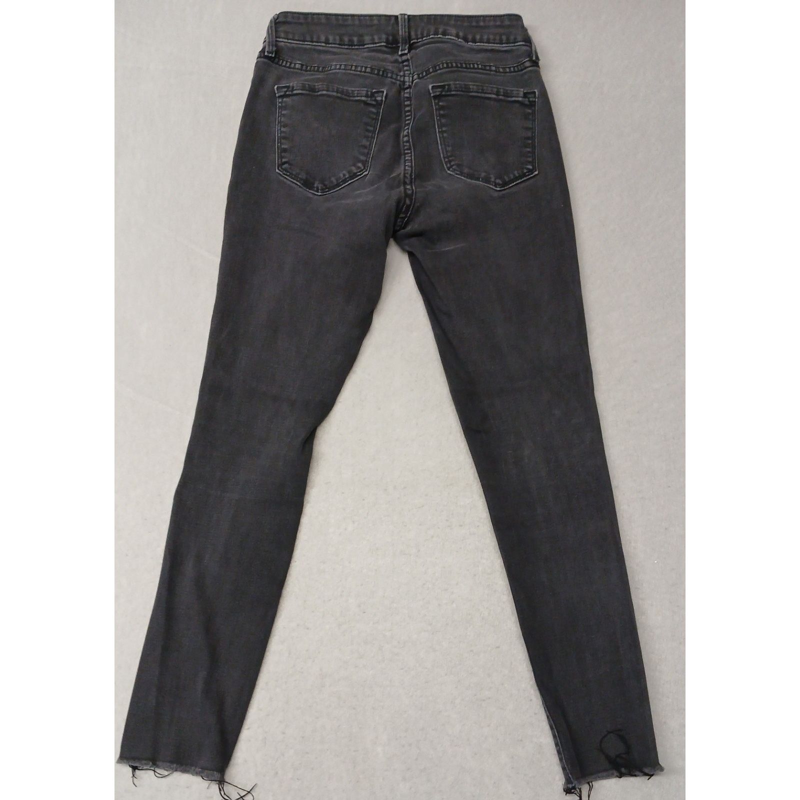Old Navy Old Navy (4) Women's Black Rockstar Super Skinny Jeans Size 27" / US 4 / IT 40 - 2 Thumbnail