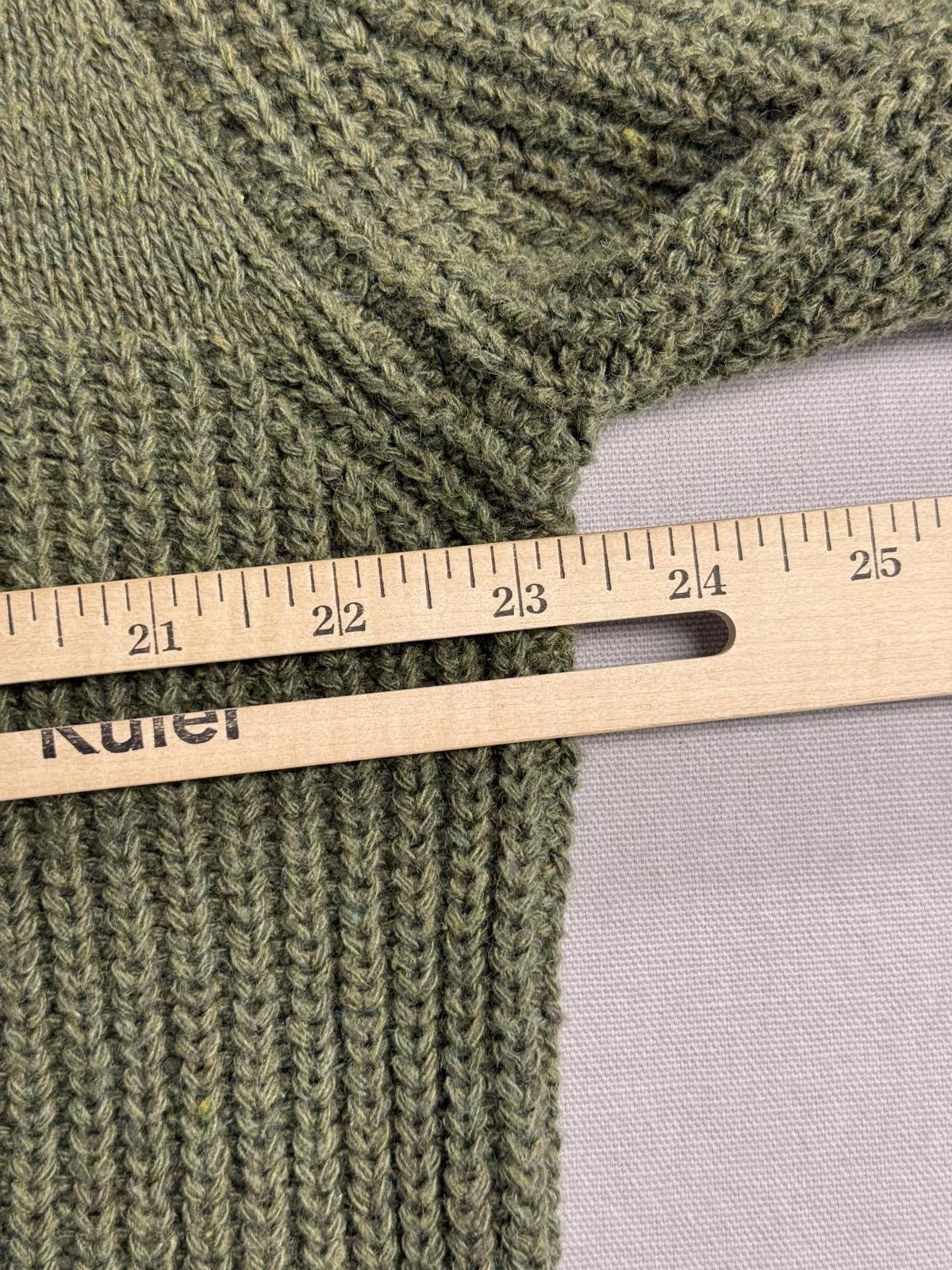 Other Mens Heavy Quarter Zip Green & Brown Size Large Size US L / EU 52-54 / 3 - 6 Thumbnail