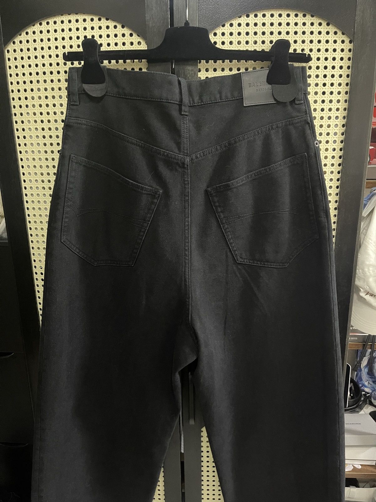 Balenciaga Balenciaga Garde-Robe Black Jeans Size US 30 / EU 46 - 2 Thumbnail