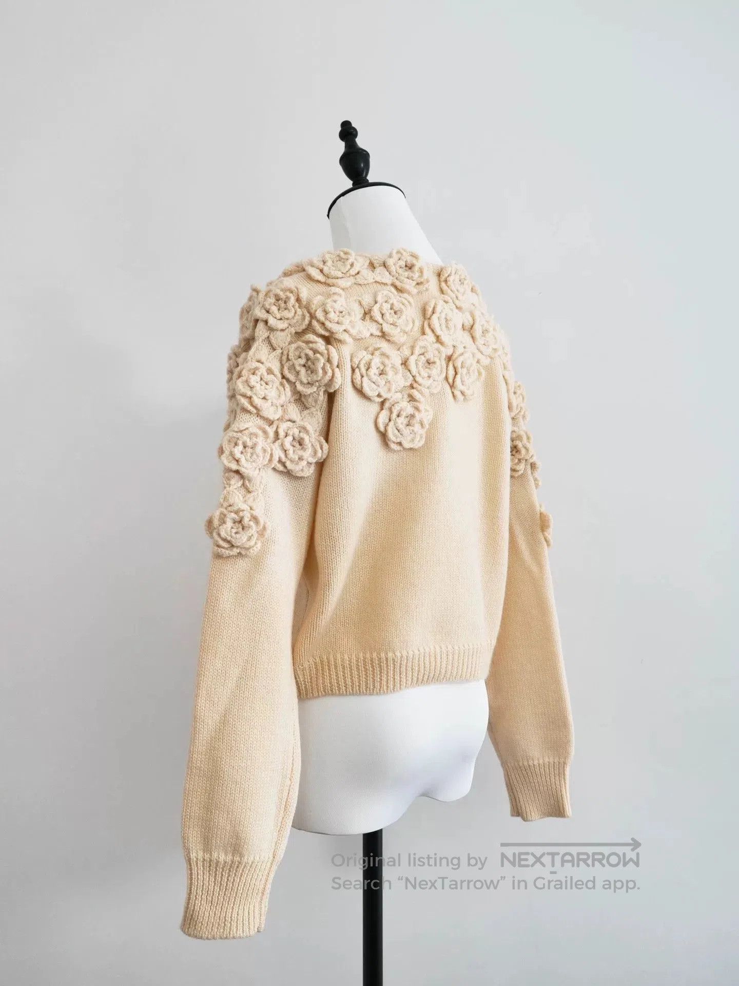 Issey Miyake issey miyake floral knitted cardigan. Size M / US 6-8 / IT 42-44 - 4 Thumbnail